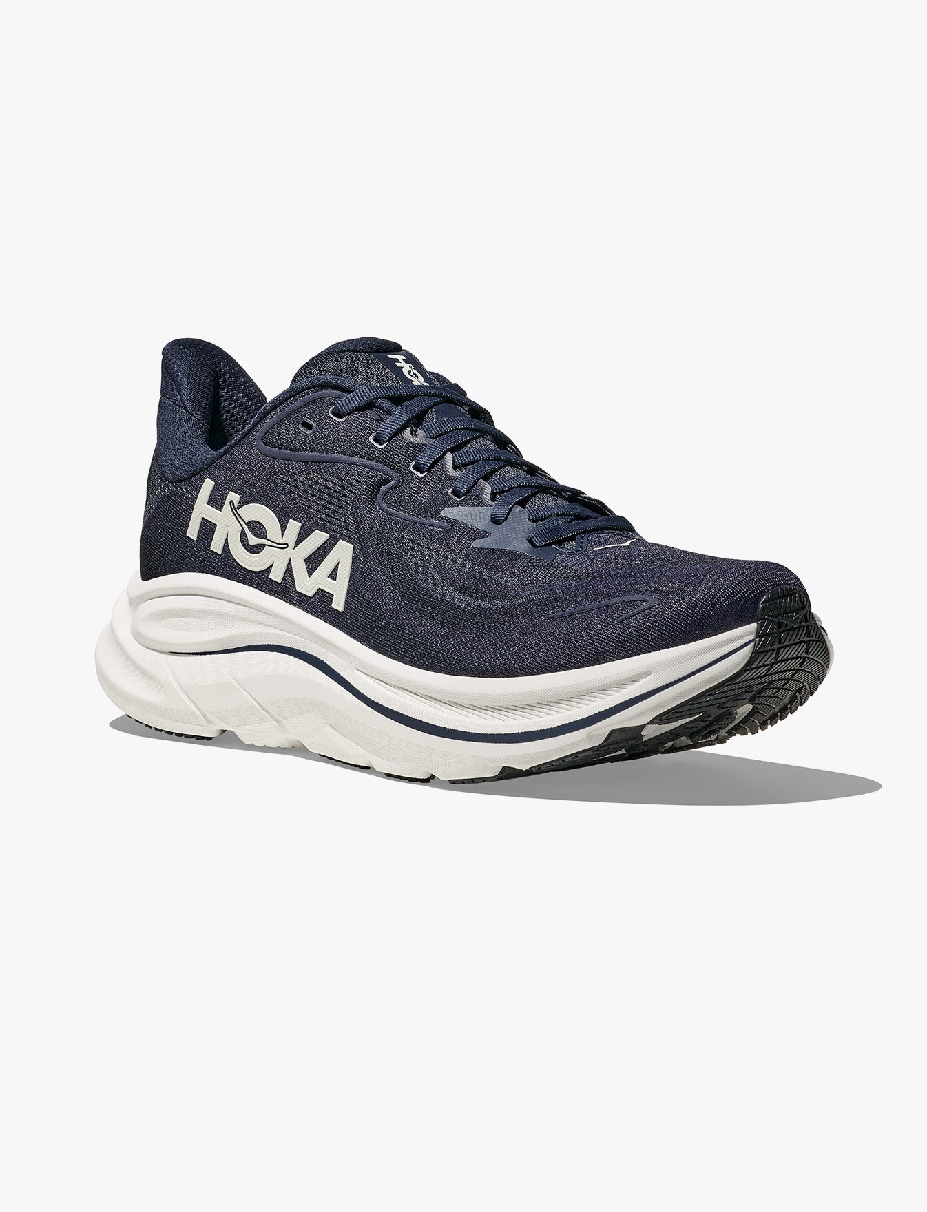 HOKA CLIFTON 10 - נעלי ספורט גברים הוקה קליפטון 10 בצבע נייבי/לבן