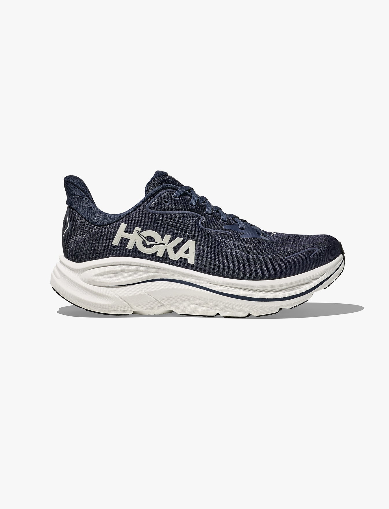 HOKA CLIFTON 10 - נעלי ספורט גברים הוקה קליפטון 10 בצבע נייבי/לבן
