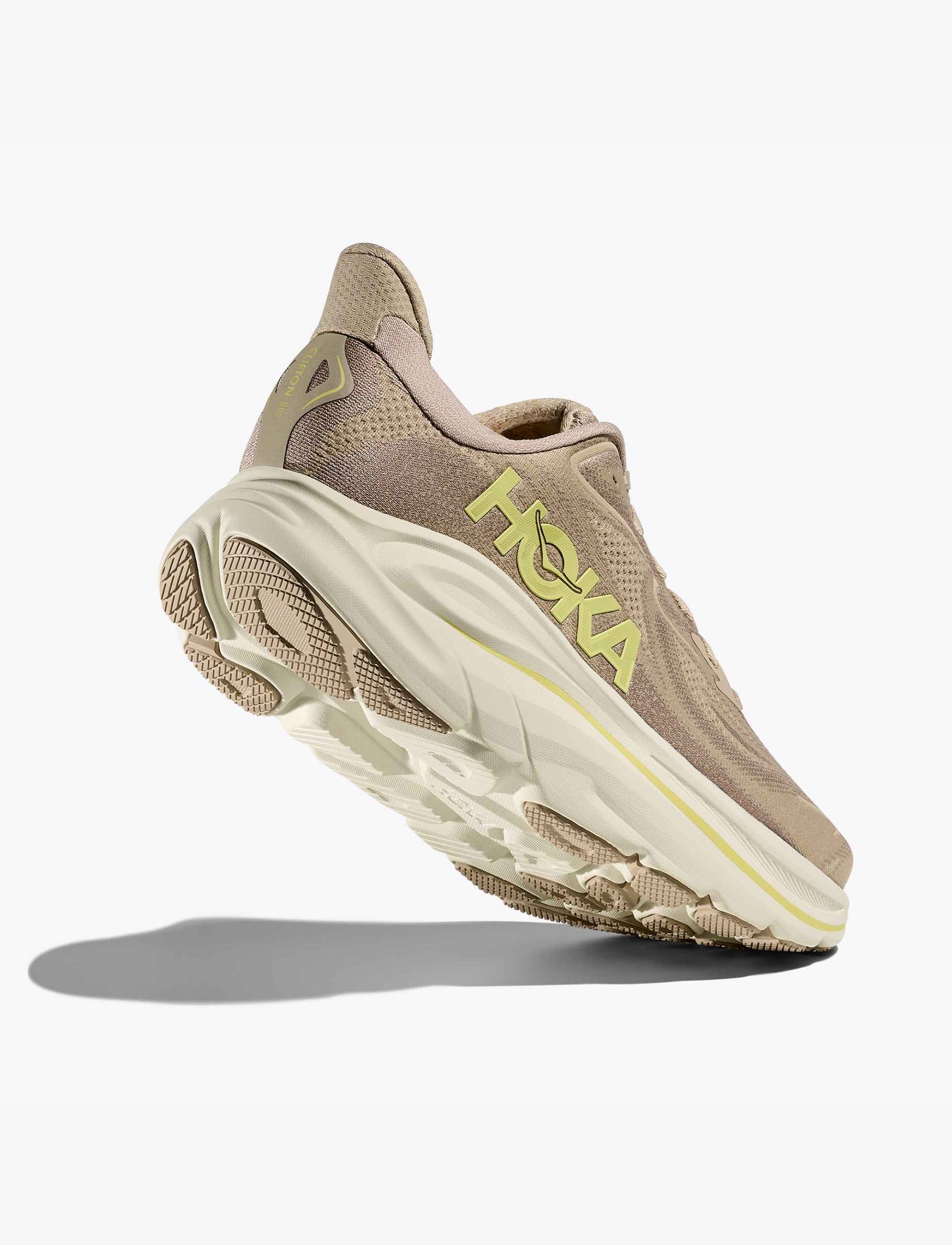 HOKA CLIFTON 10 - נעלי ספורט גברים הוקה קליפטון 10 בצבע פשתן/אבן