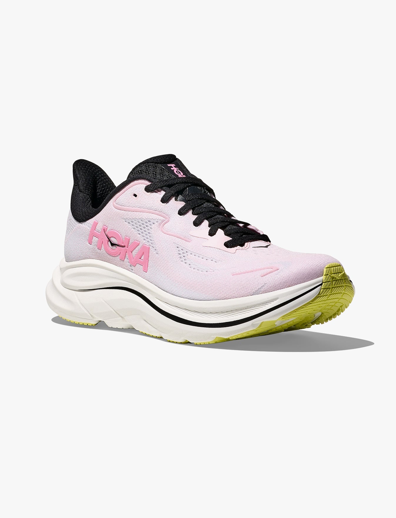 HOKA CLIFTON 10 -  נעלי ספורט נשים הוקה קליפטון 10 בצבע ורוד ציפורן/אור כוכב