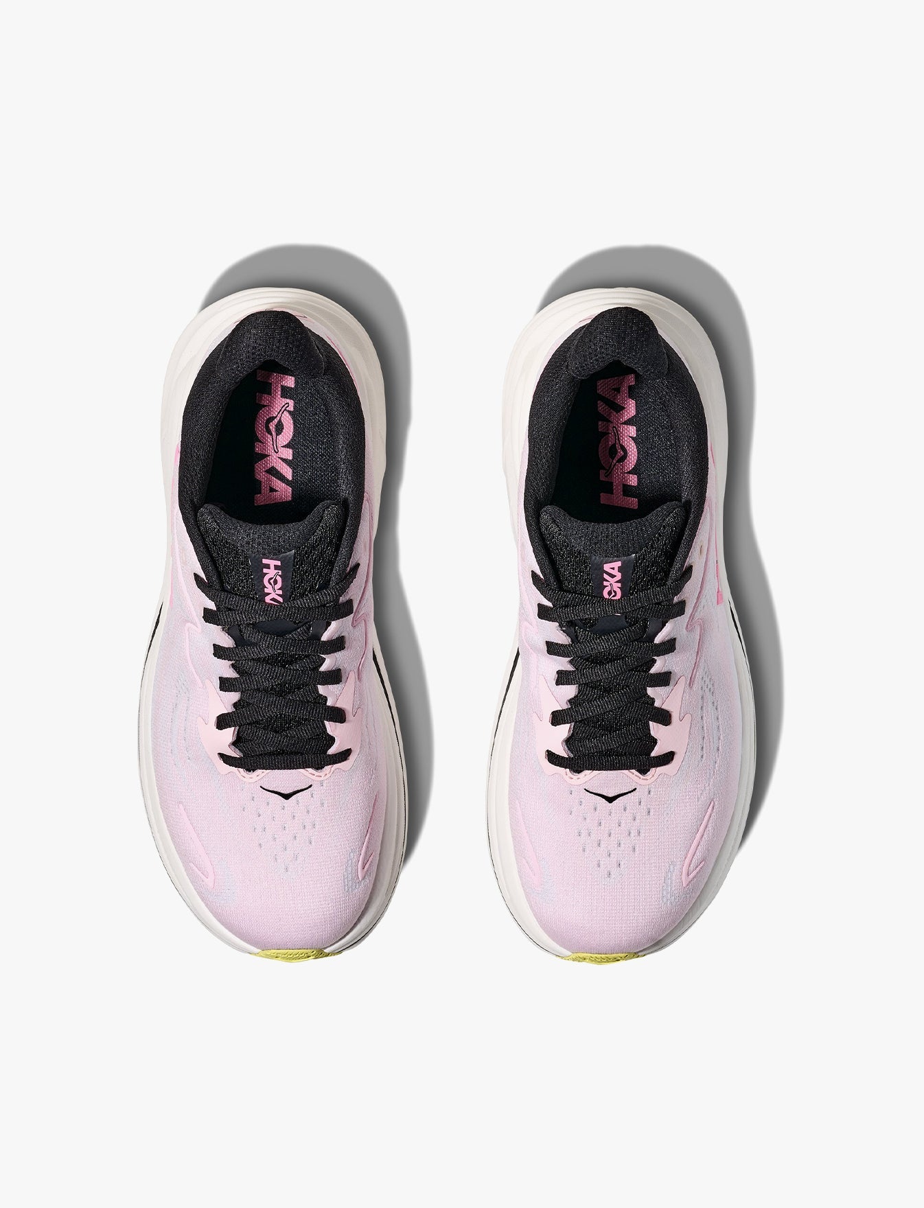 HOKA CLIFTON 10 -  נעלי ספורט נשים הוקה קליפטון 10 בצבע ורוד ציפורן/אור כוכב
