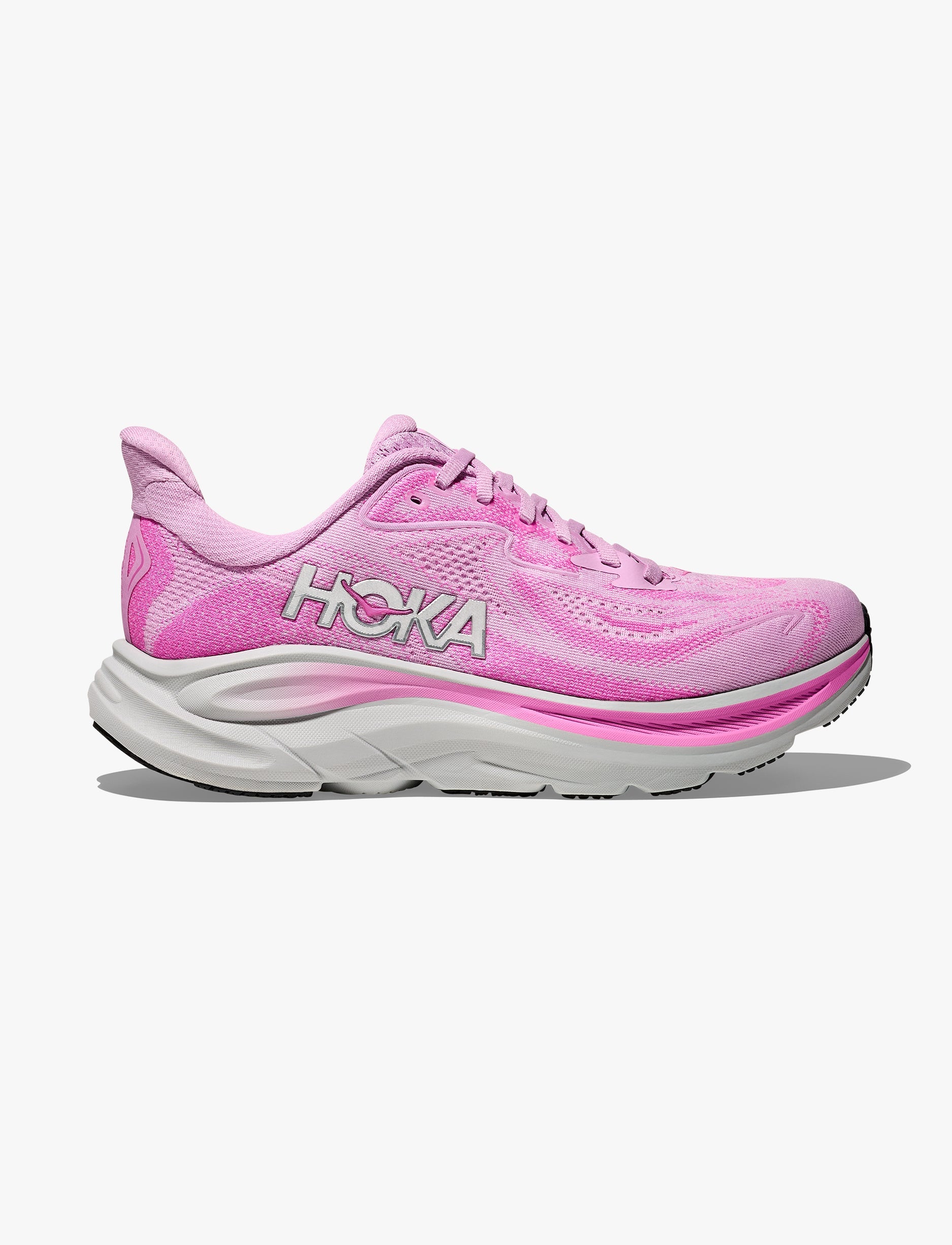HOKA CLIFTON 10 -  נעלי ספורט נשים הוקה קליפטון 10 בצבע צוף פרחים/נאון פוקסי