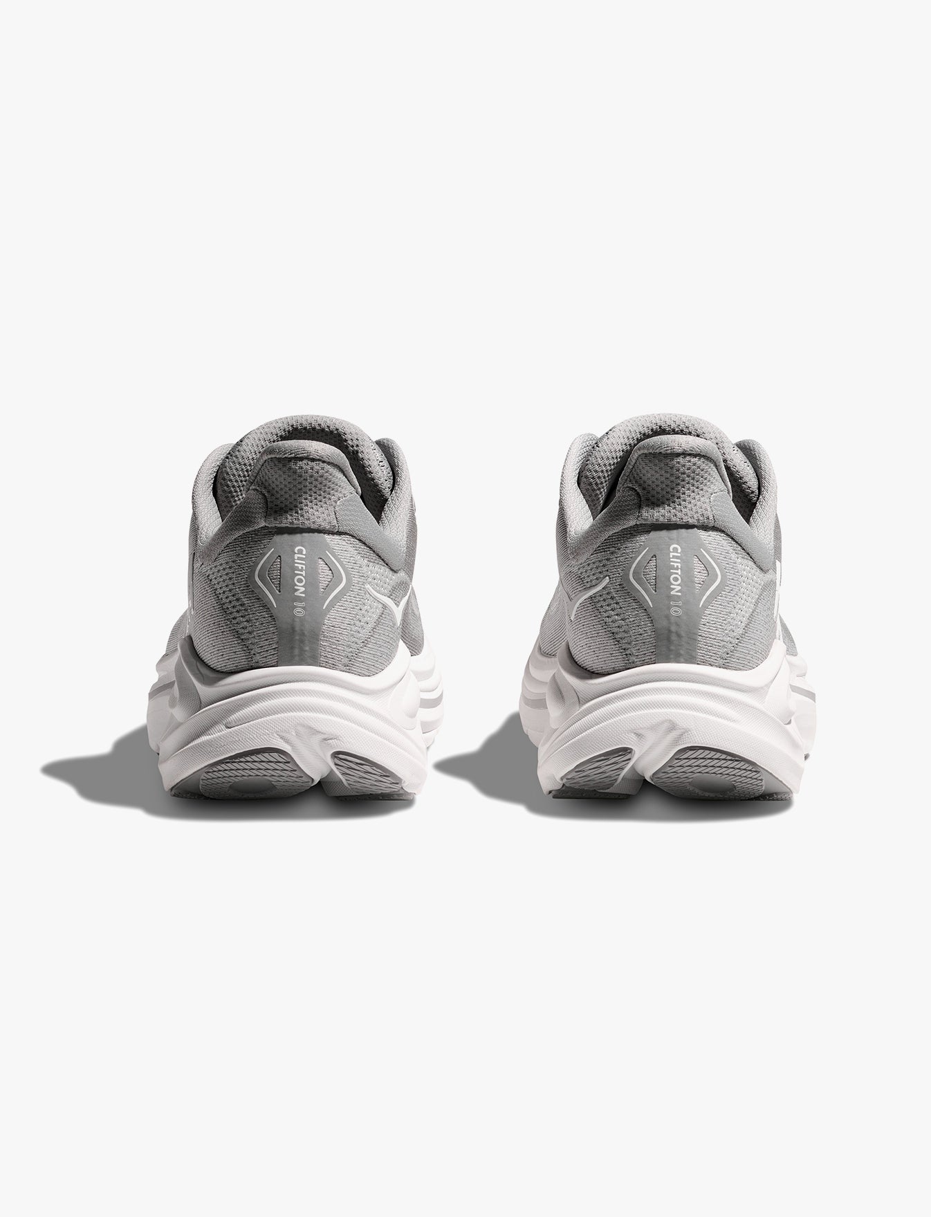 HOKA CLIFTON WIDE 10 - נעלי ספורט גברים הוקה קליפטון 10 רחבות בצבע אפור כוכב/אפור