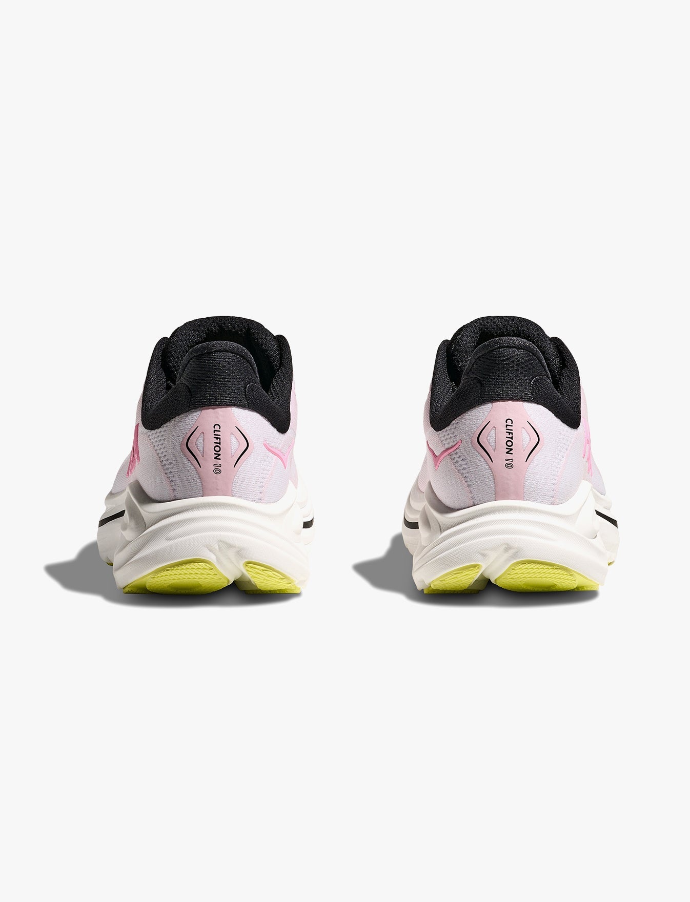 HOKA CLIFTON WIDE 10 - נעלי ספורט נשים הוקה קליפטון 10 רחבות בצבע ורוד ציפורן/אור כוכב