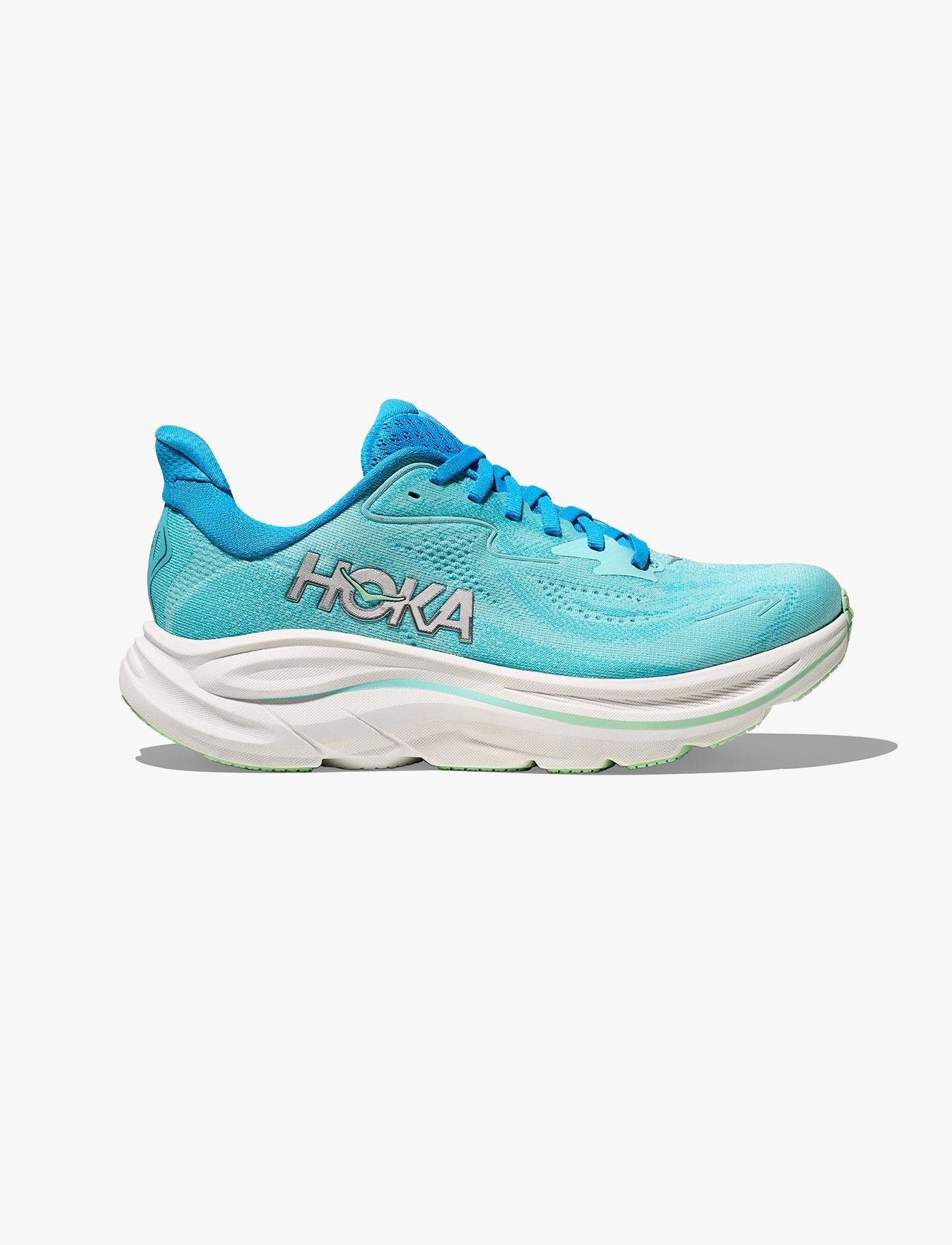 HOKA CLIFTON WIDE 10 - נעלי ספורט נשים הוקה קליפטון 10 רחבות בצבע כחול סקי/כחול סיאלו