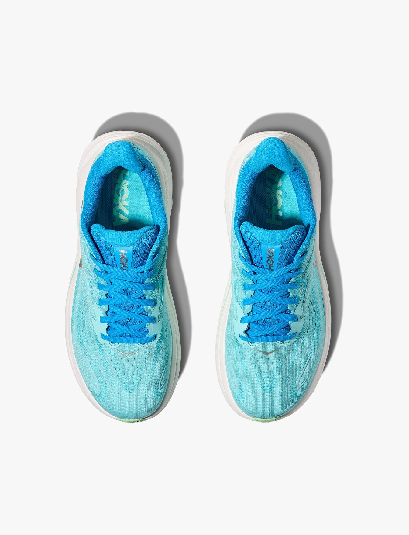 HOKA CLIFTON WIDE 10 - נעלי ספורט נשים הוקה קליפטון 10 רחבות בצבע כחול סקי/כחול סיאלו