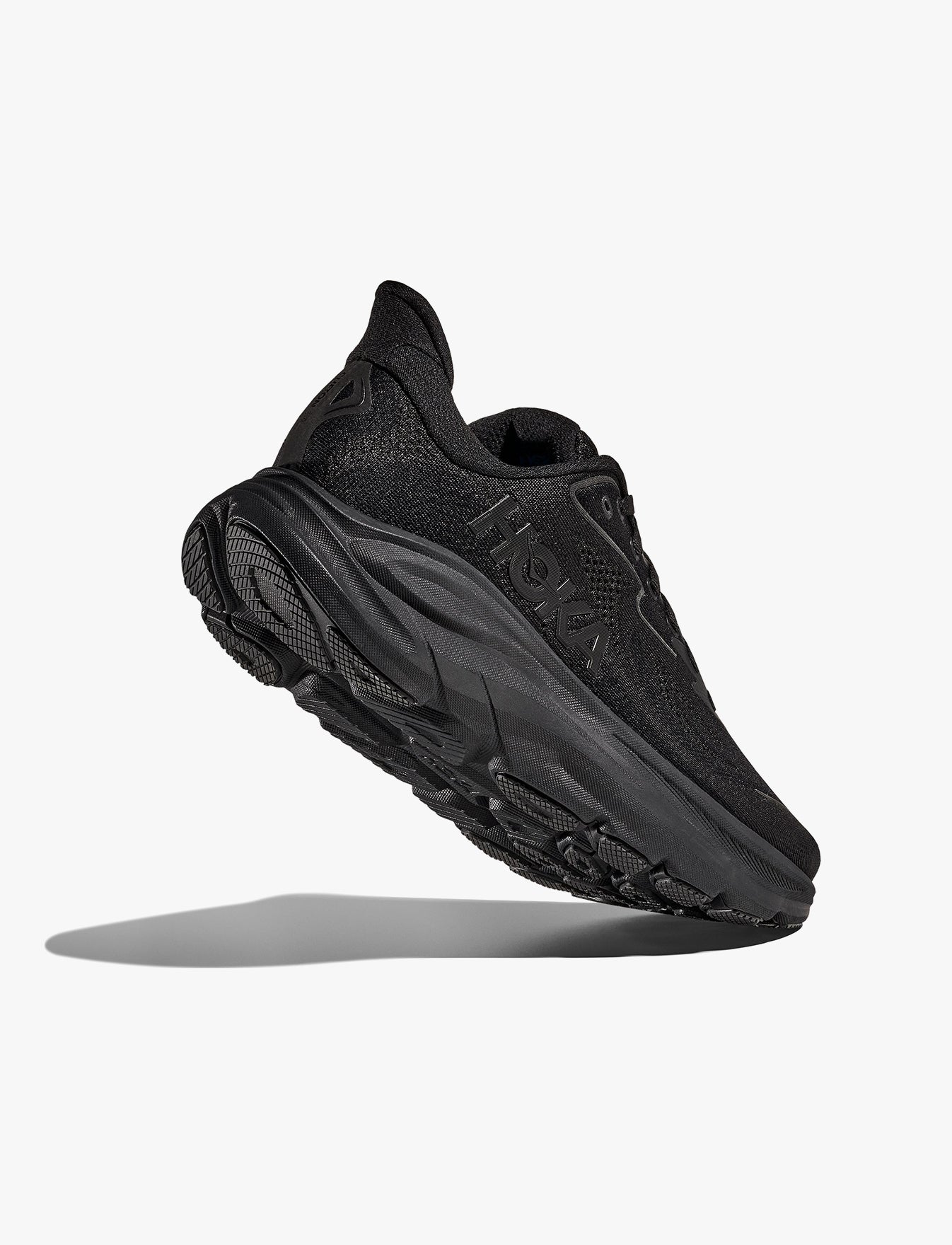 HOKA CLIFTON X-WIDE 10 -  נעלי ספורט גברים הוקה קליפטון 10 אקסטרה רחבות בצבע שחור/שחור