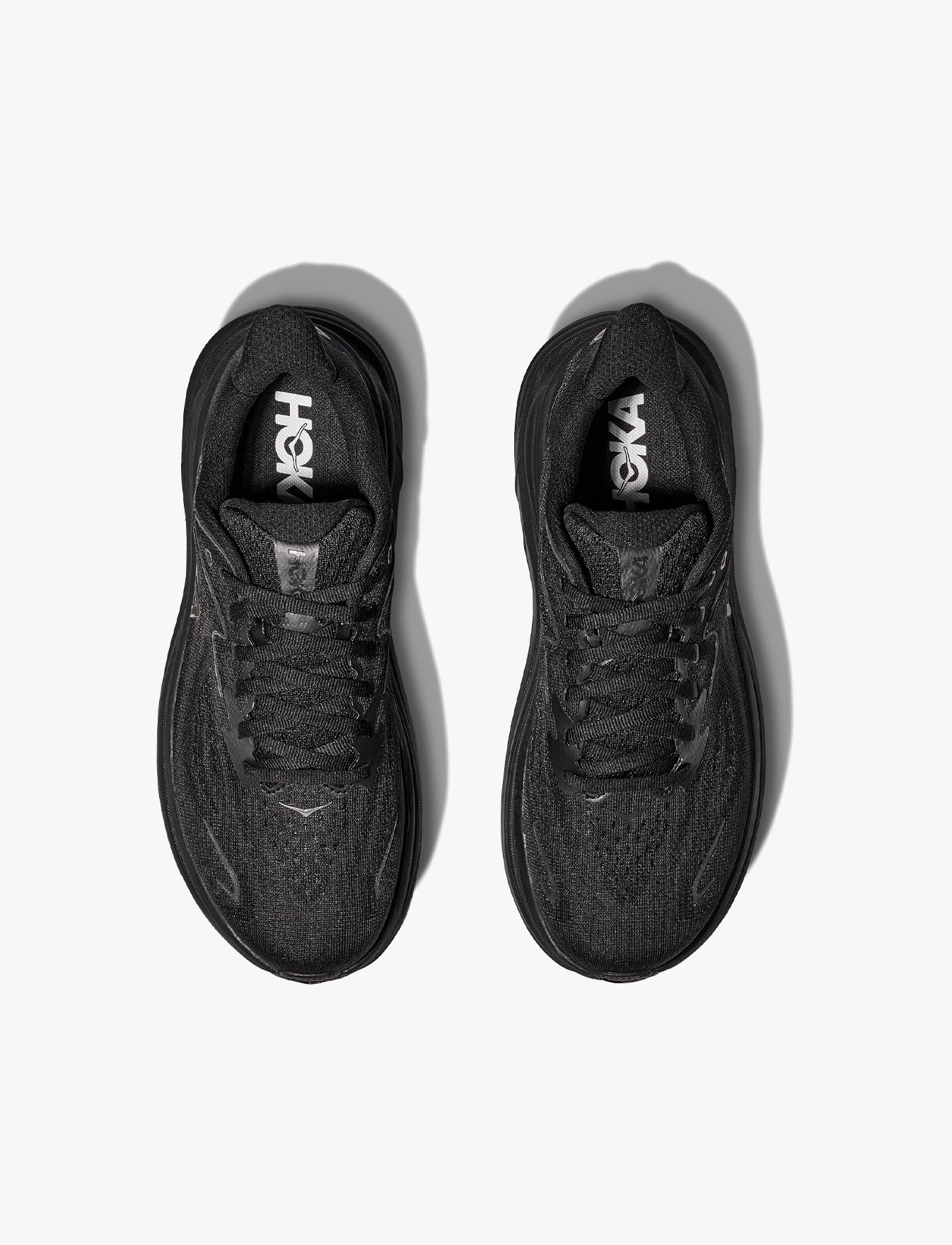 HOKA CLIFTON X-WIDE 10 -  נעלי ספורט גברים הוקה קליפטון 10 אקסטרה רחבות בצבע שחור/שחור