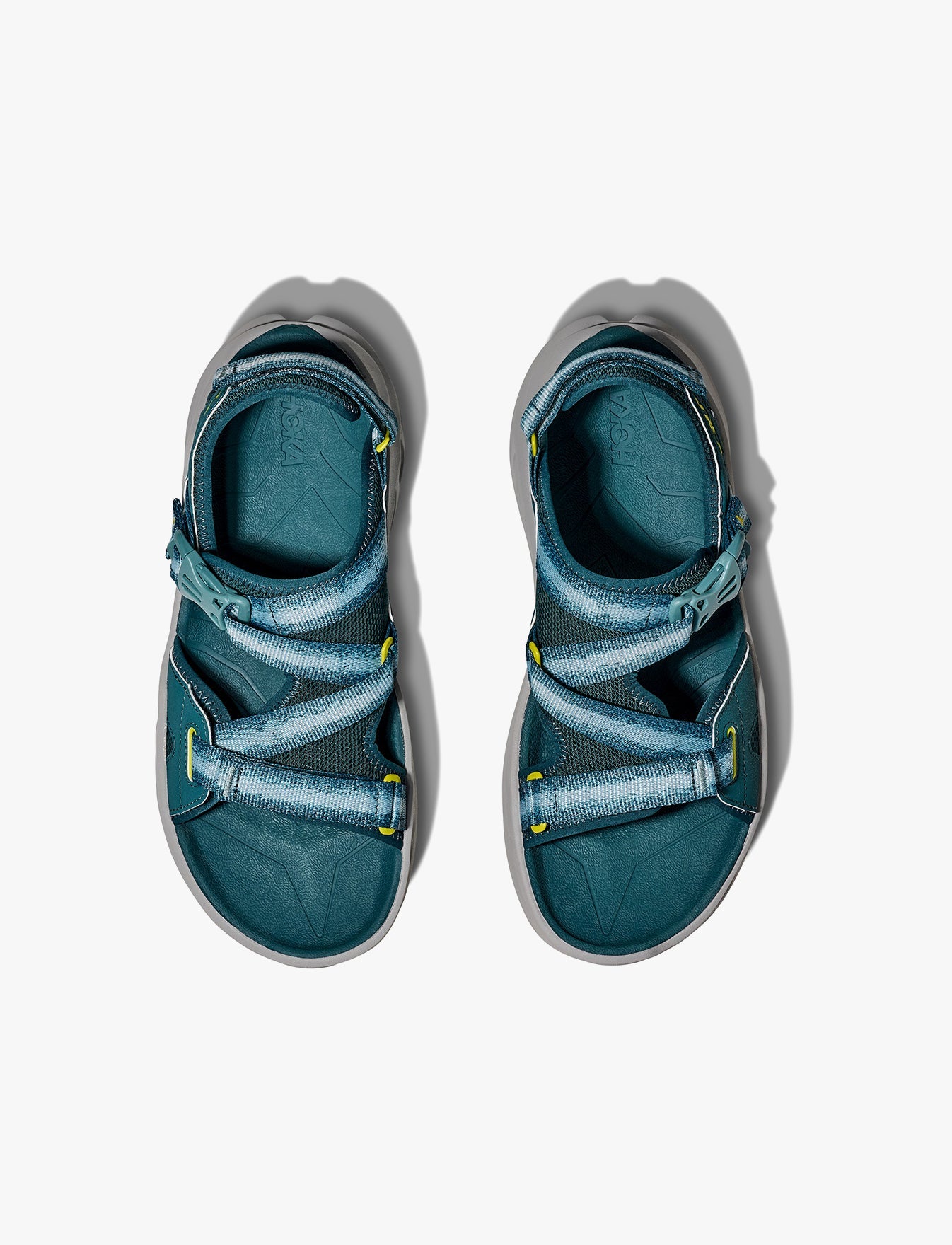 HOKA INFINI HIKE TC - סנדלי טיולים לגברים אינפיניטי בצבע כחול/ירוק