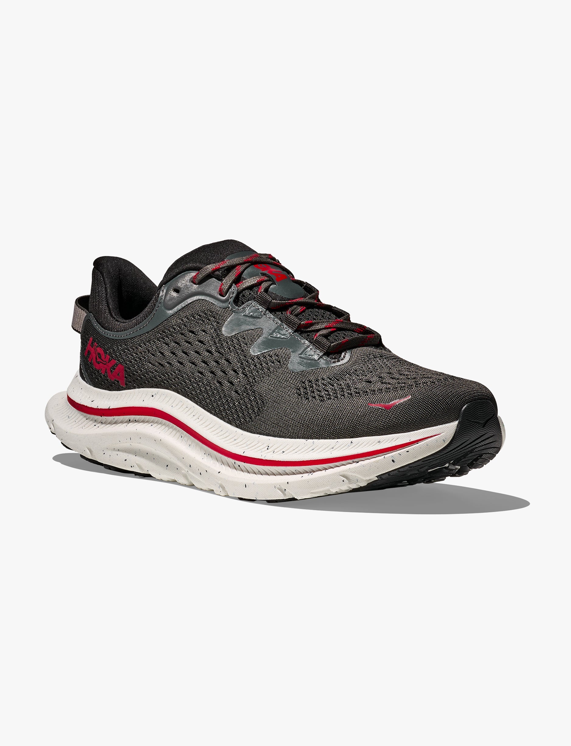 HOKA KAWANA 2 - נעלי ספורט הוקה קאוונה 2 לגברים בצבע אפור אספלט/שחור