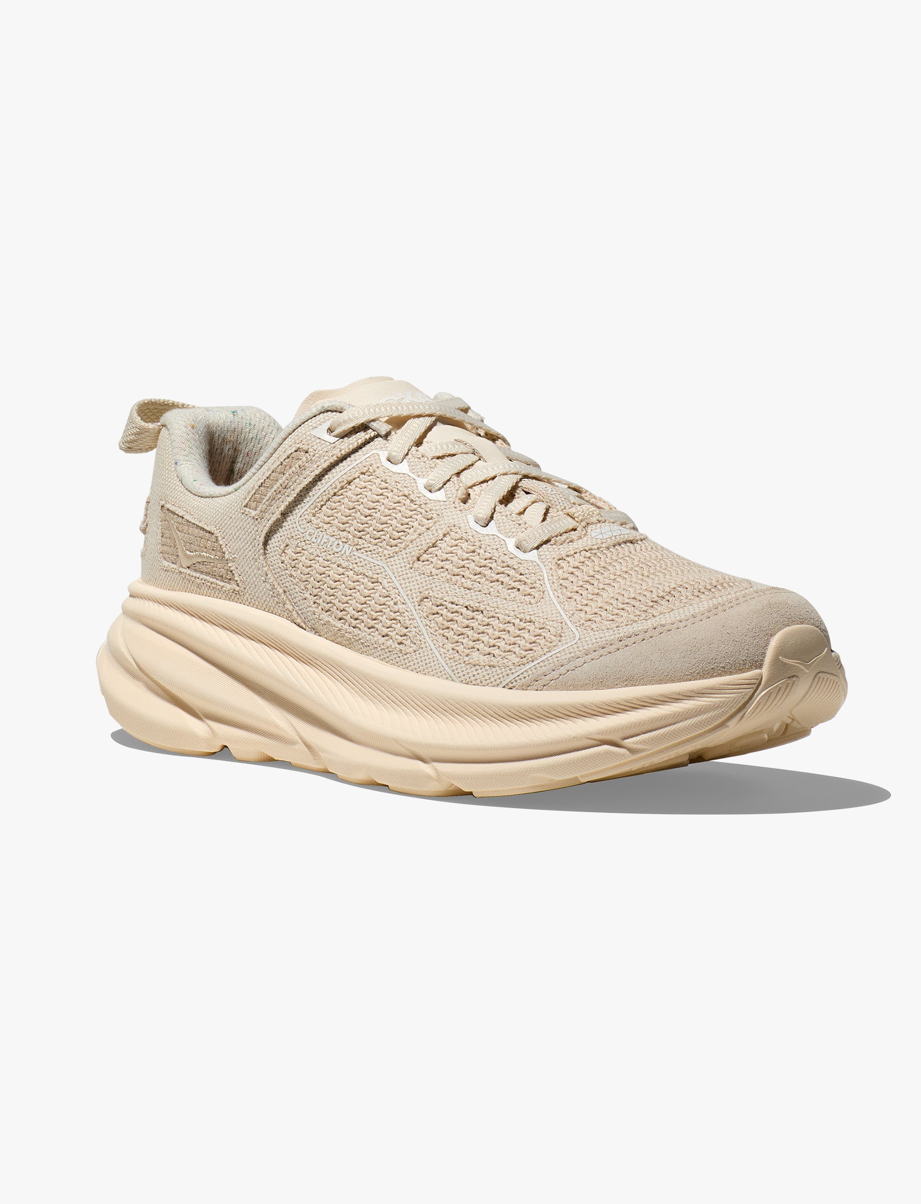 HOKA CLIFTON ONE9 BP -  נעלי הוקה קליפטון אופנה בצבע אלבסטר/כחול סיאלו