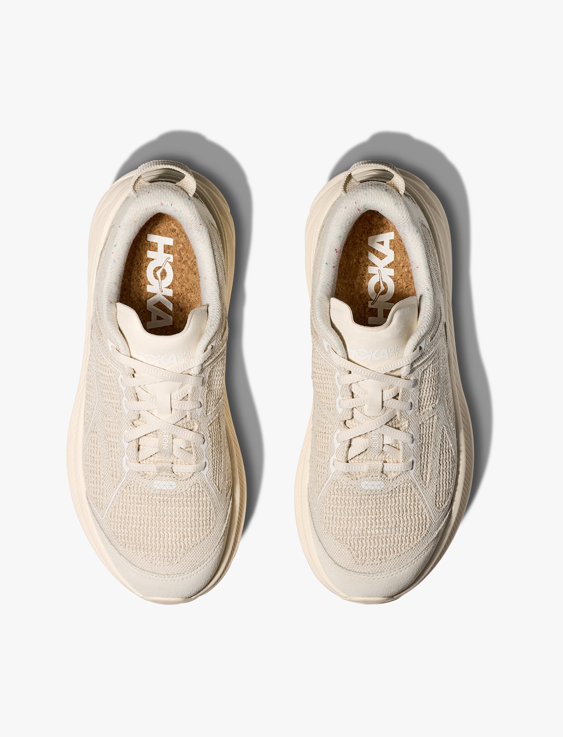 HOKA CLIFTON ONE9 BP -  נעלי הוקה קליפטון אופנה בצבע אלבסטר/כחול סיאלו