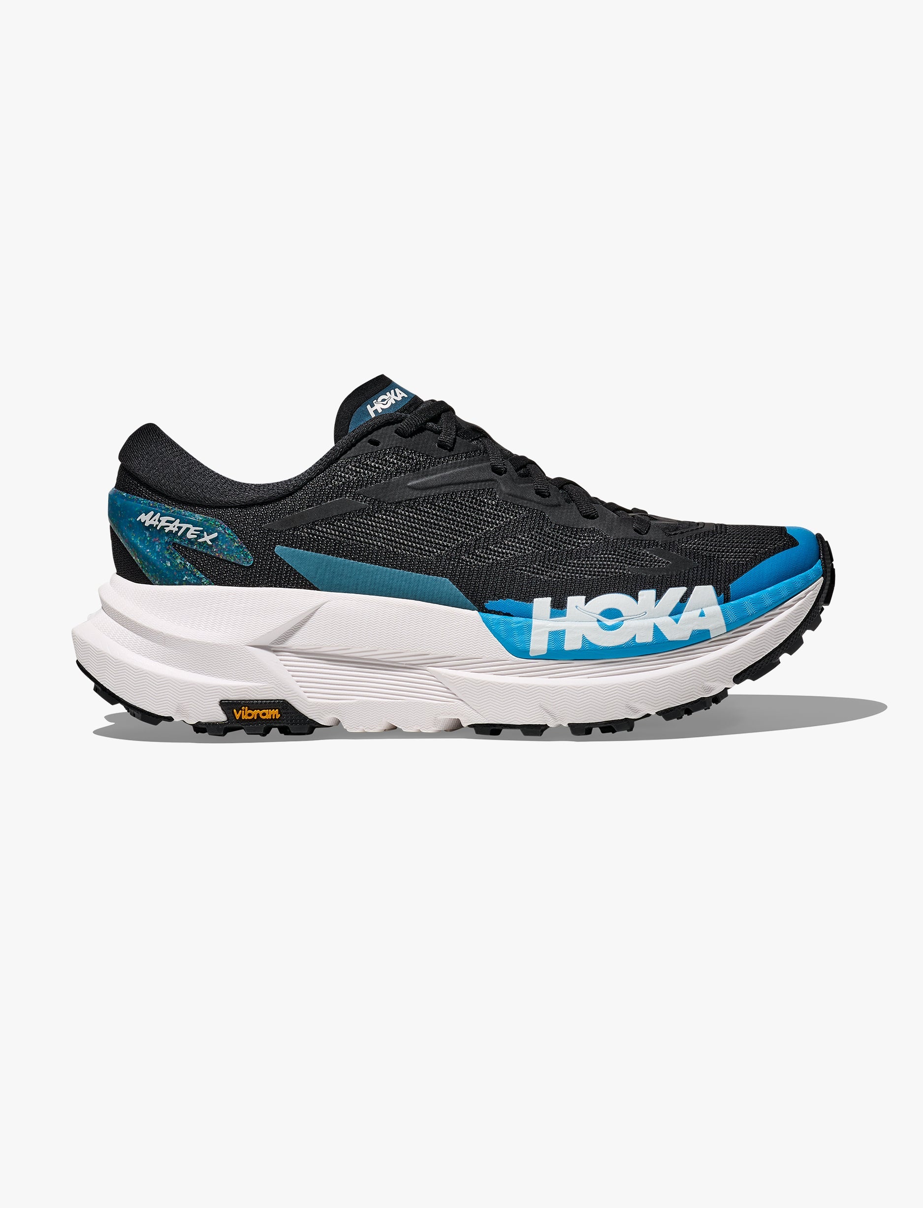 HOKA MAFATE X - נעלי ספורט גברים הוקה מאפטה איקס בצבע שחור/כחול סקיי