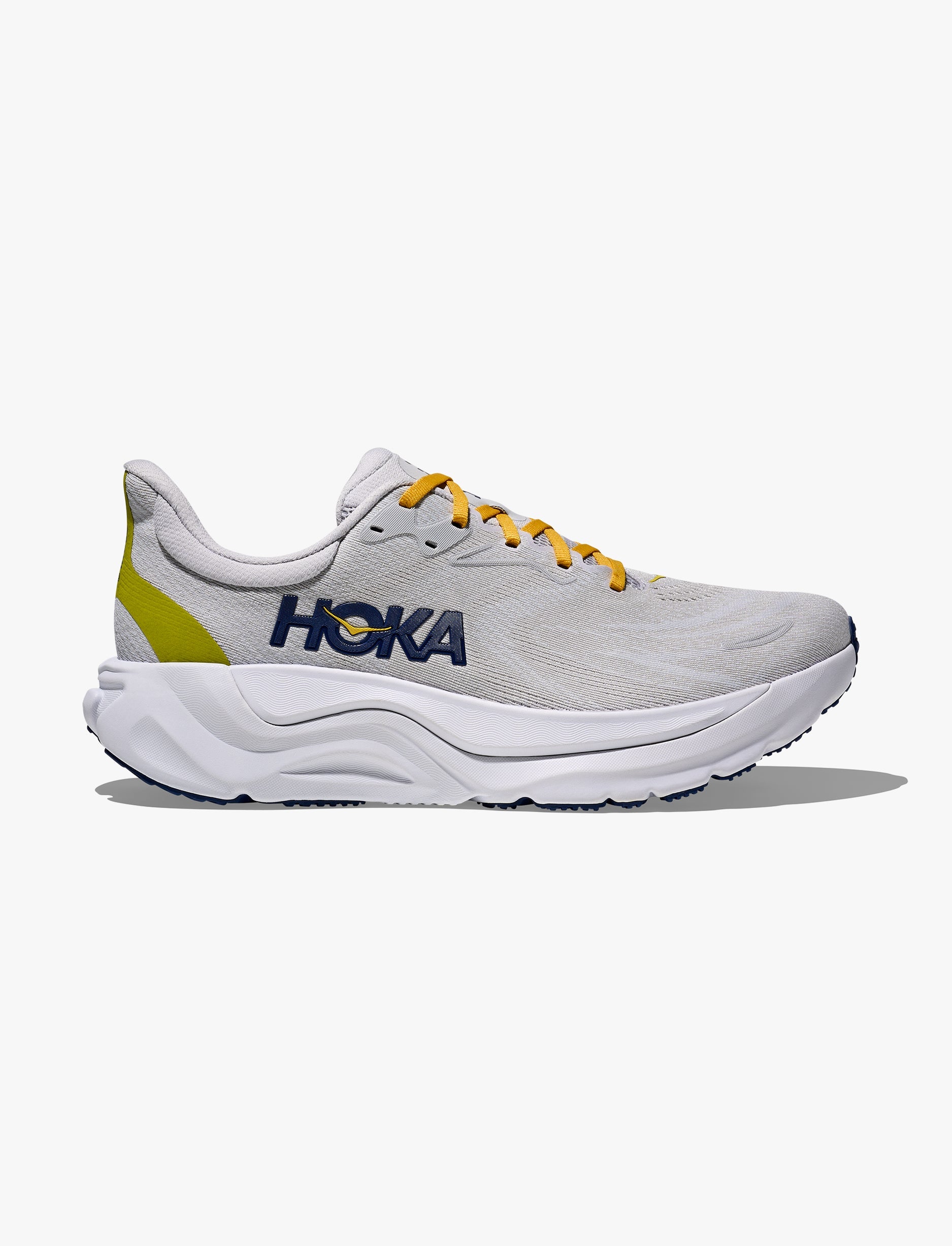 HOKA Arahi Wide 8 - נעלי ספורט גברים הוקה ארהי 8 רחבות בצבע סטראד/אפור קוסמי
