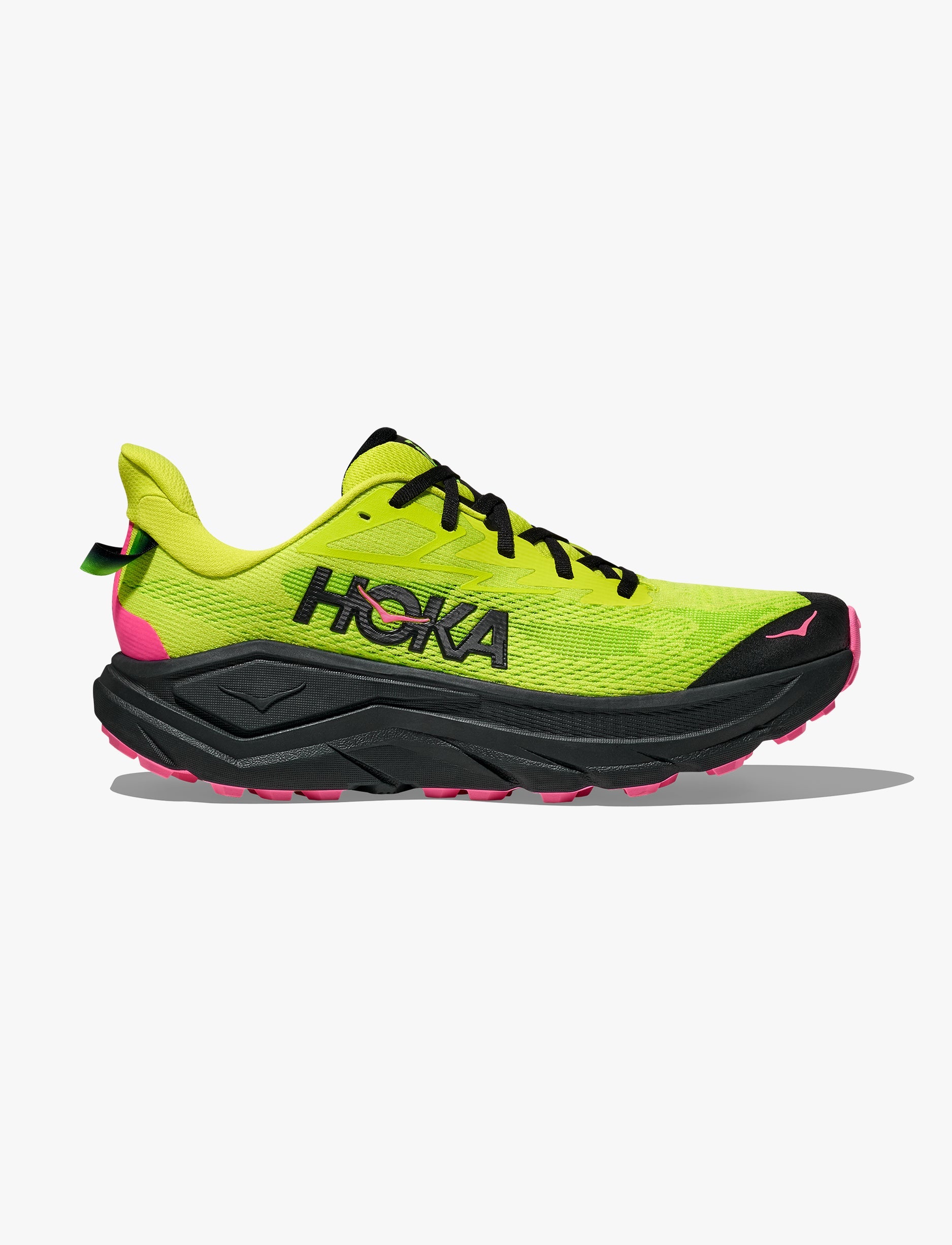 Hoka Challenger 8 - נעלי ספורט גברים הוקה צ'אלנג'ר 8 בצבע נאון הוקה לימן/שחור