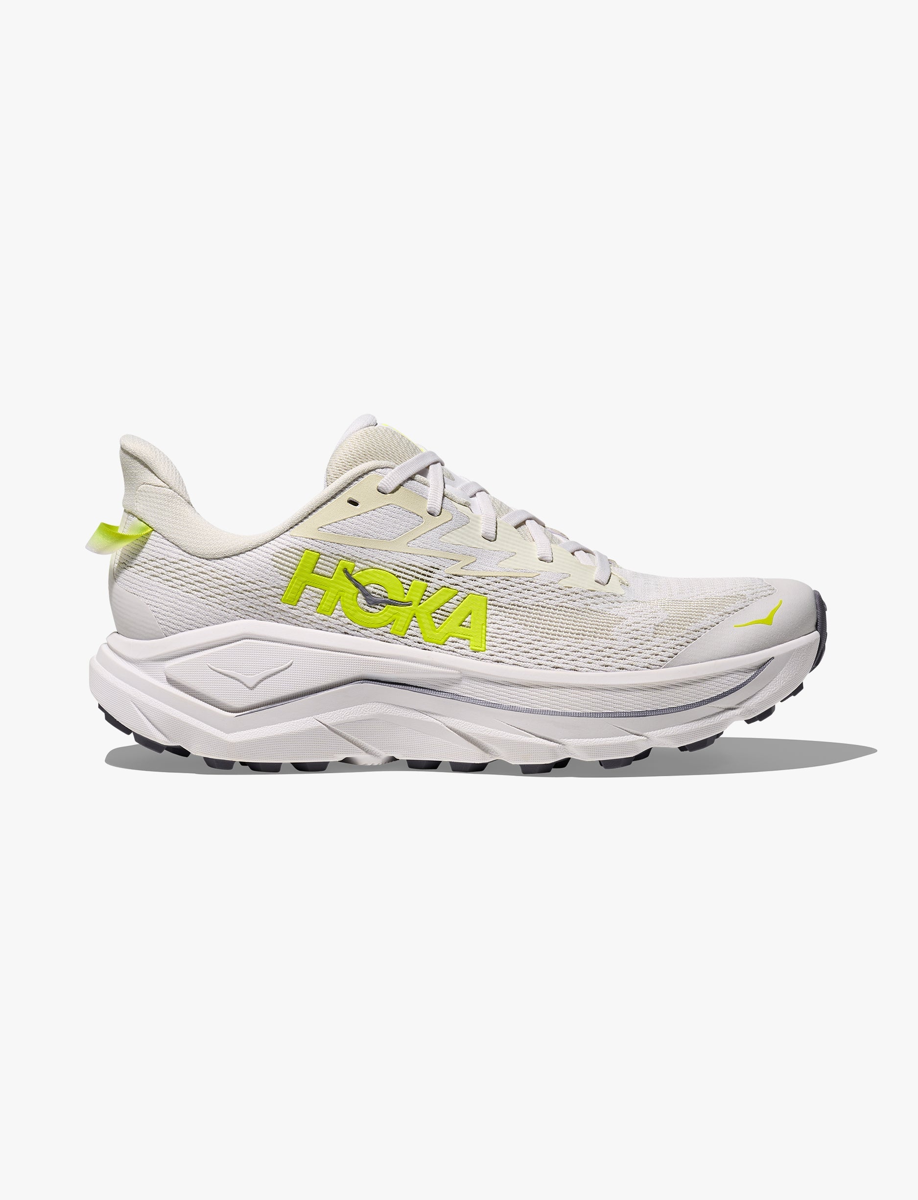 Hoka Challenger 8 - נעלי ספורט גברים הוקה צ'אלנג'ר 8 בצבע לבן/נאון סיטרוס