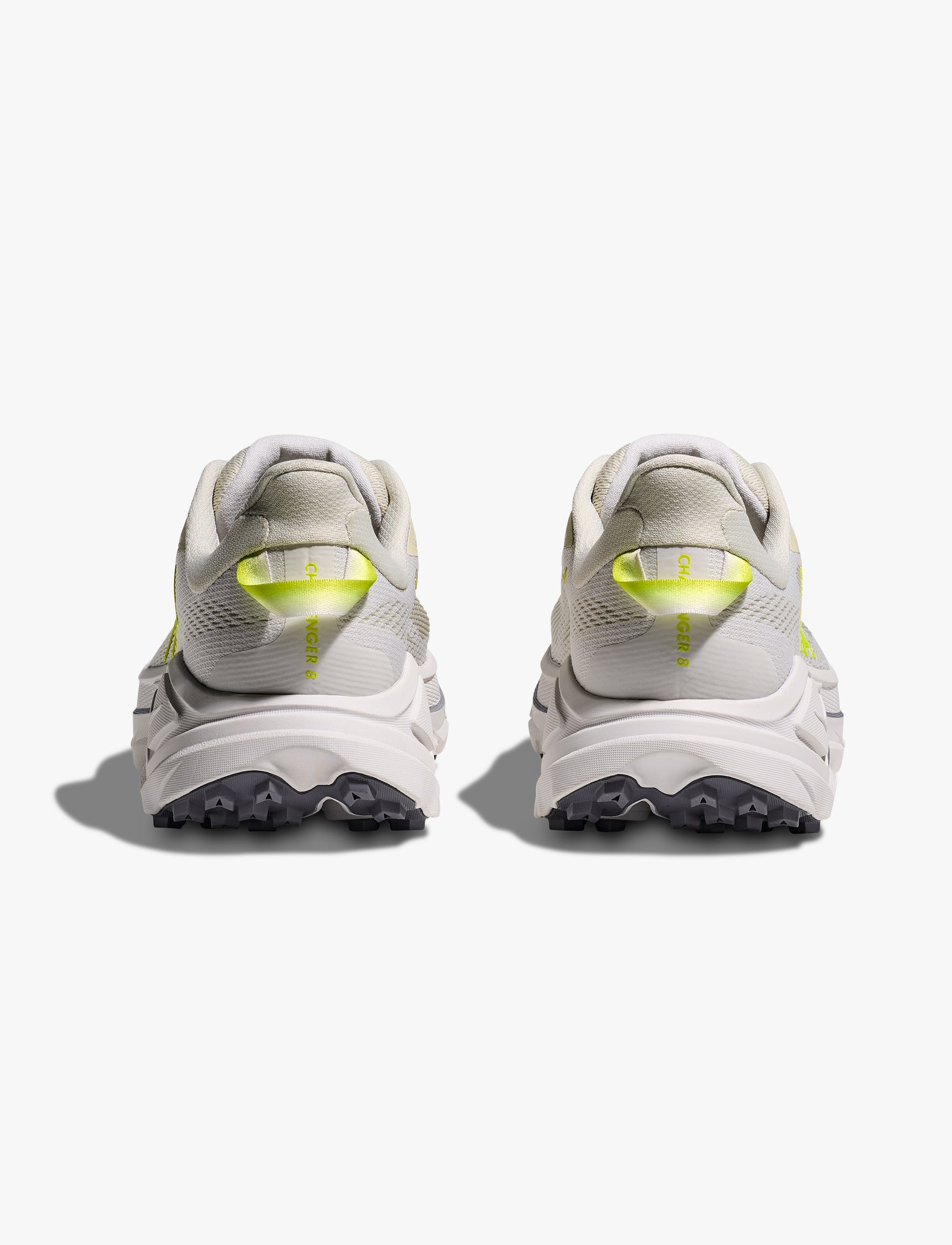 Hoka Challenger 8 - נעלי ספורט גברים הוקה צ'אלנג'ר 8 בצבע לבן/נאון סיטרוס