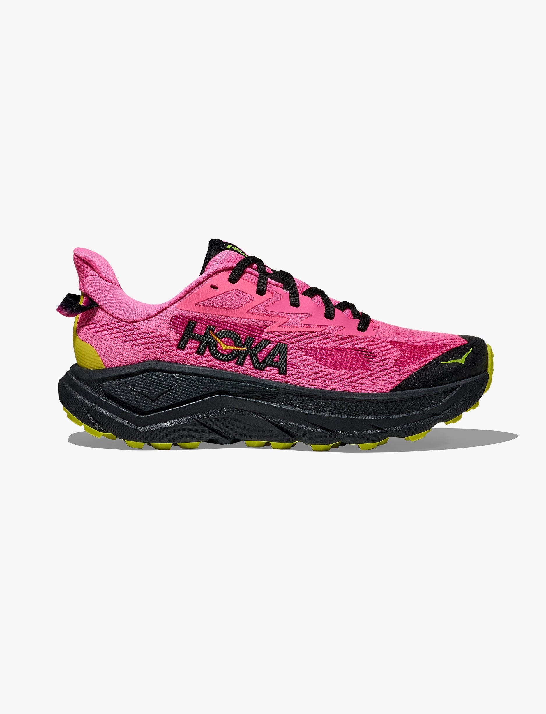 Hoka Challenger 8 - נעלי ספורט נשים הוקה צ'אלנג'ר 8 בצבע נאון רוז/שחור