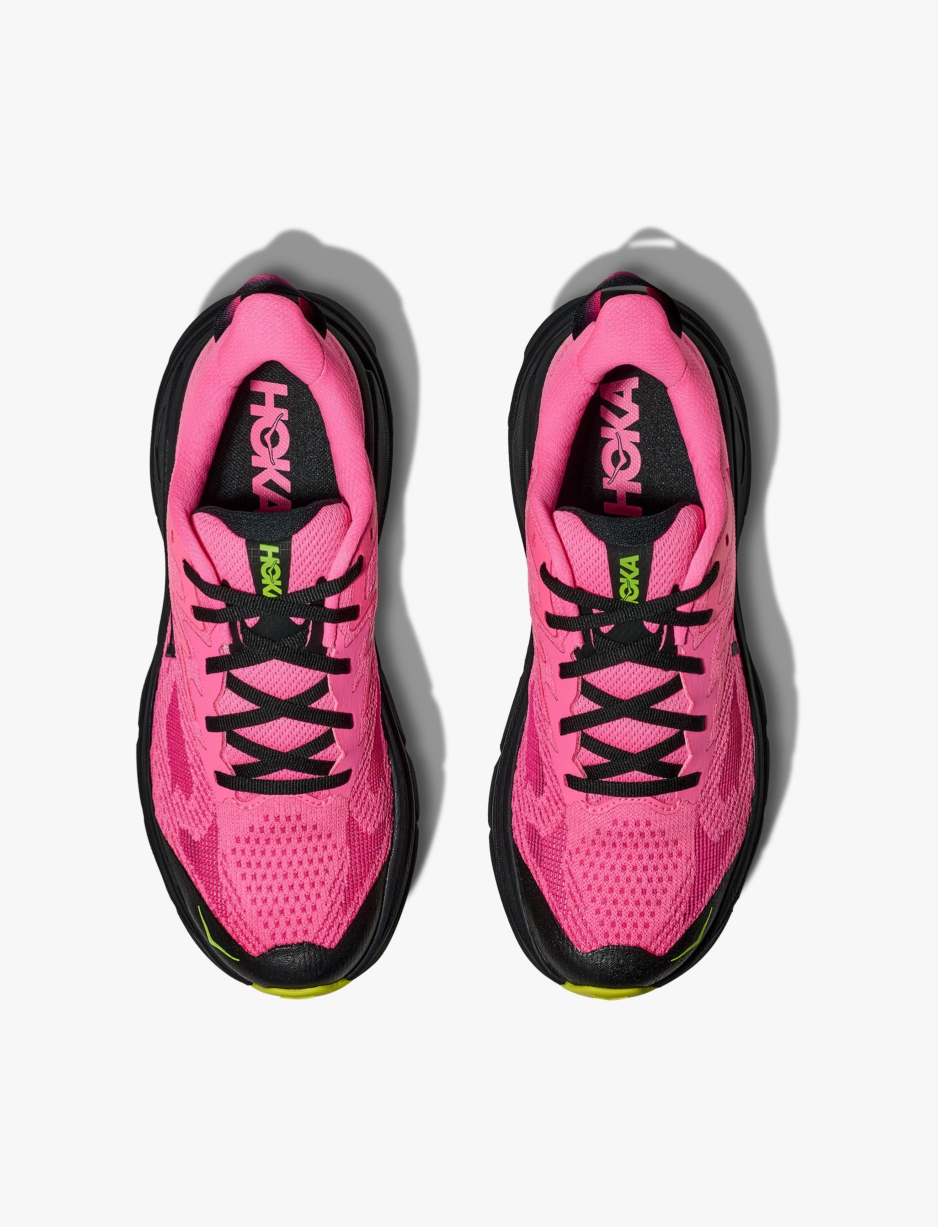 Hoka Challenger 8 - נעלי ספורט נשים הוקה צ'אלנג'ר 8 בצבע נאון רוז/שחור