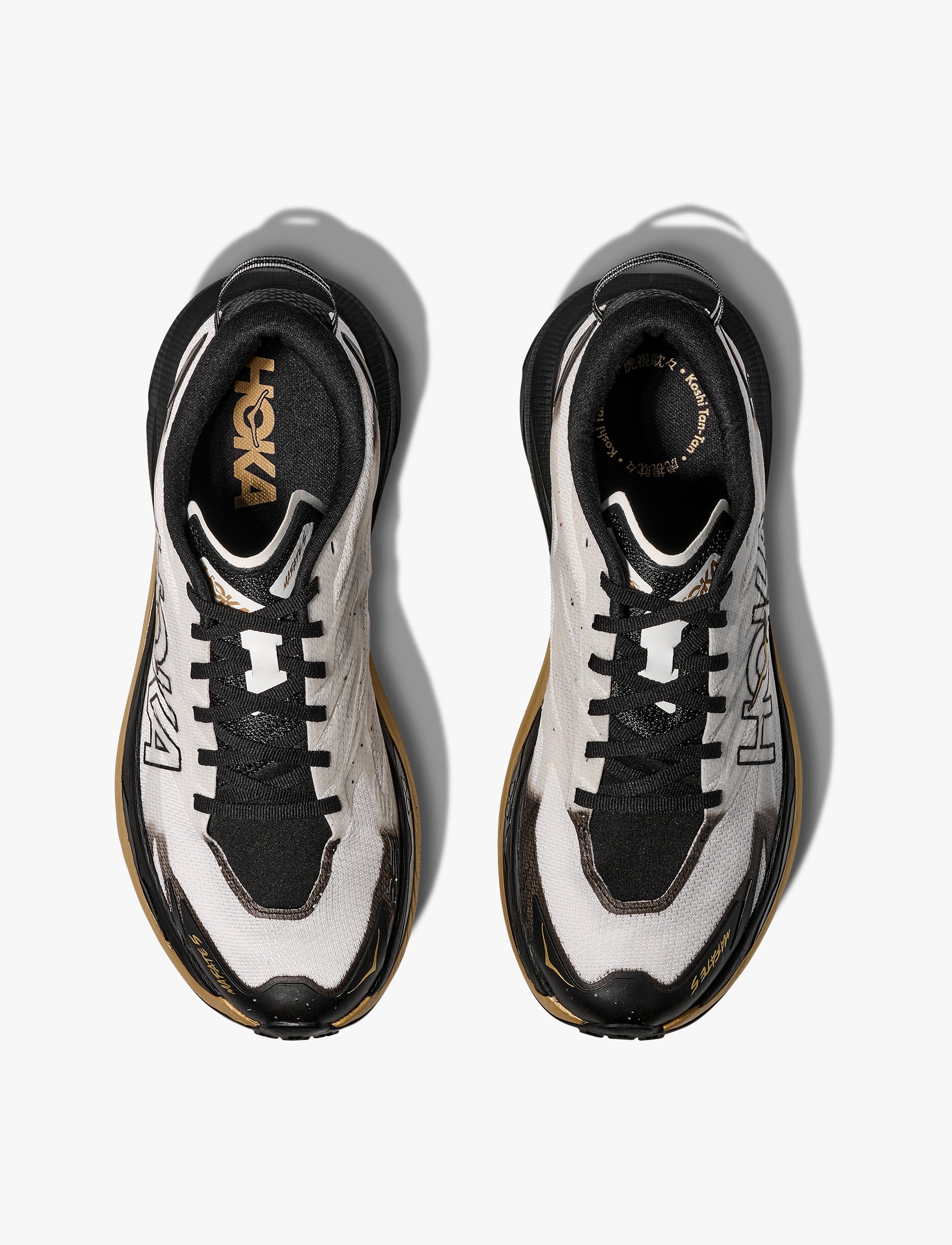 HOKA Mafate 5 - נעלי הוקה מאפטה 5 לגברים בצבע שחור/זהב