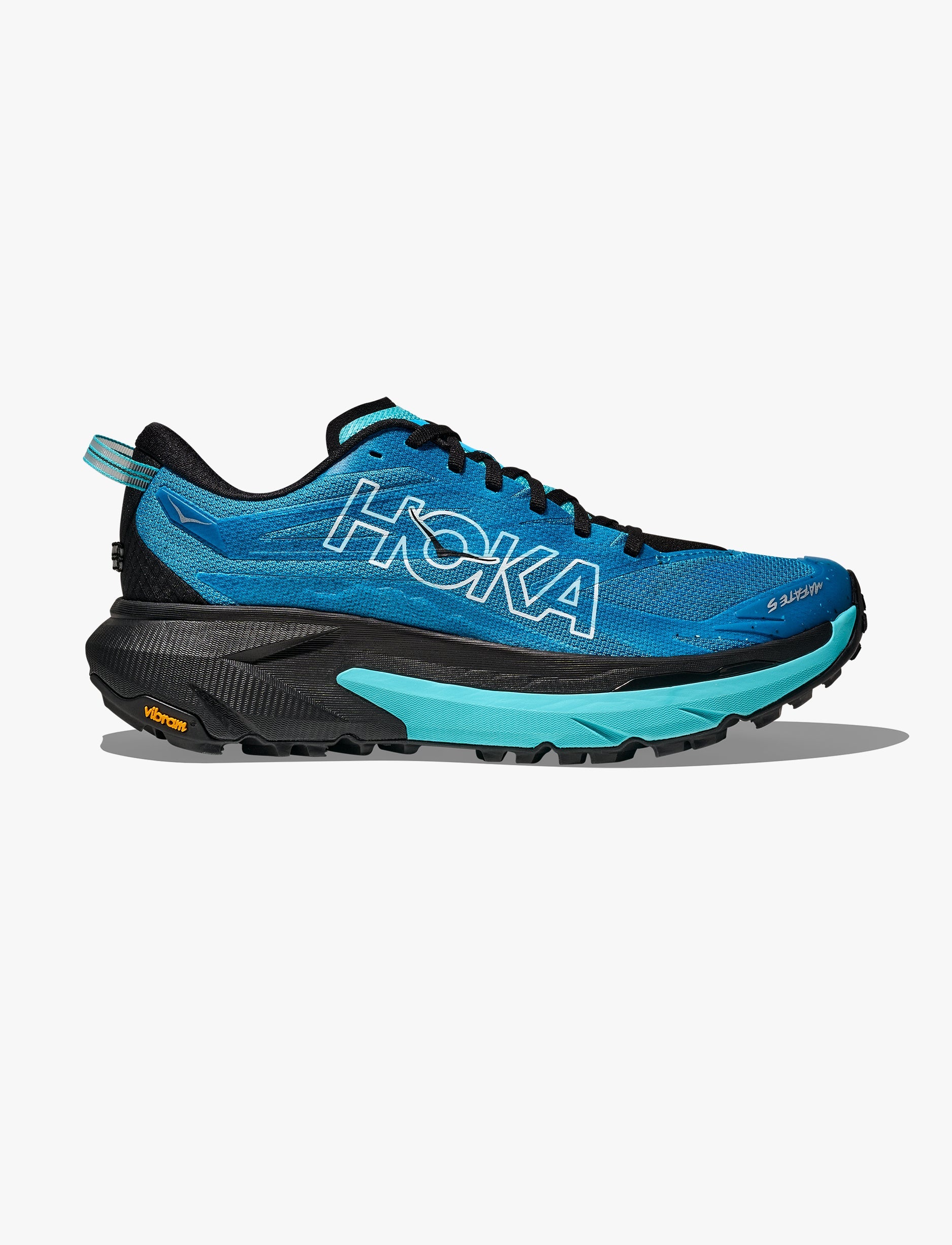 HOKA Mafate 5 - נעלי הוקה מאפטה 5 לגברים בצבע כחול סקי/שחור