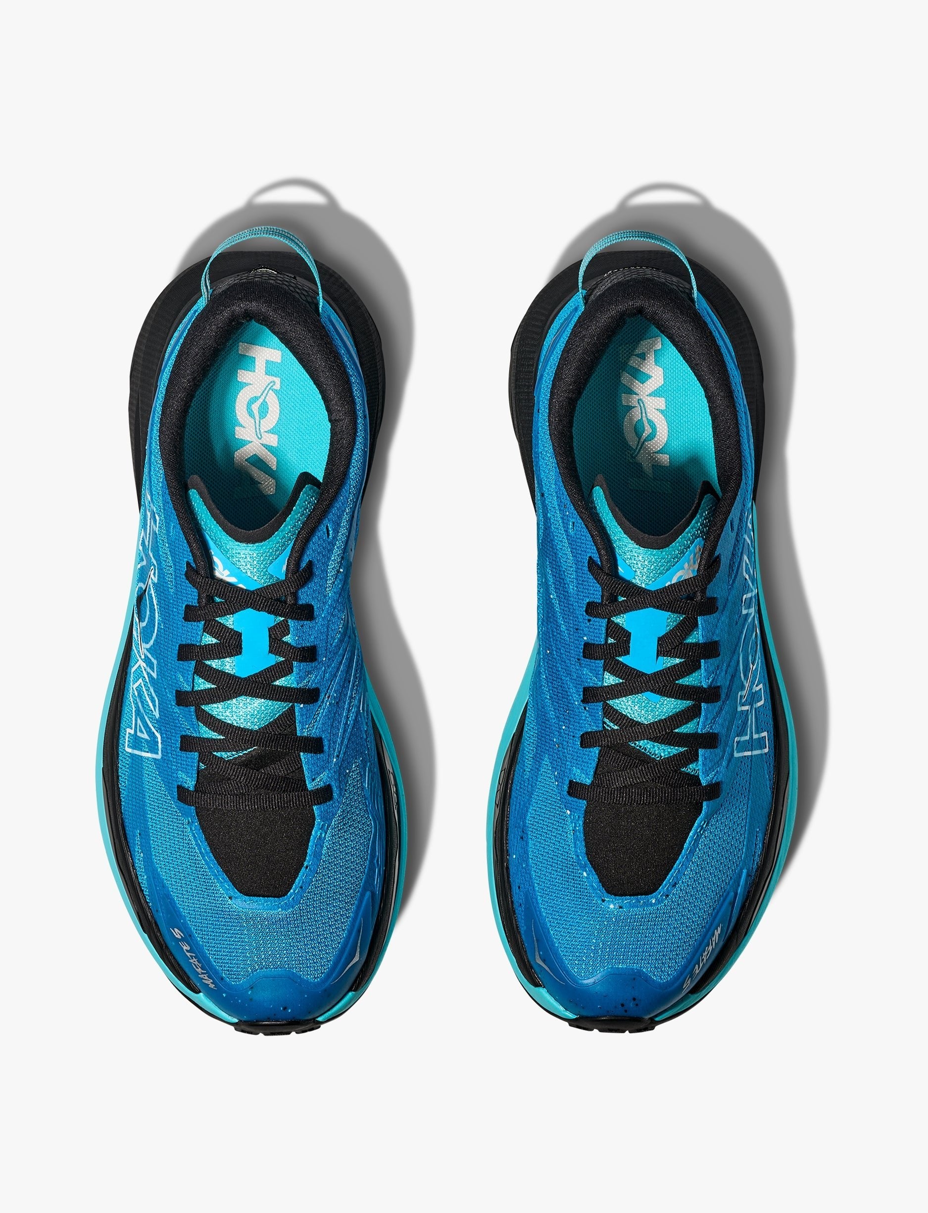 HOKA Mafate 5 - נעלי הוקה מאפטה 5 לגברים בצבע כחול סקי/שחור