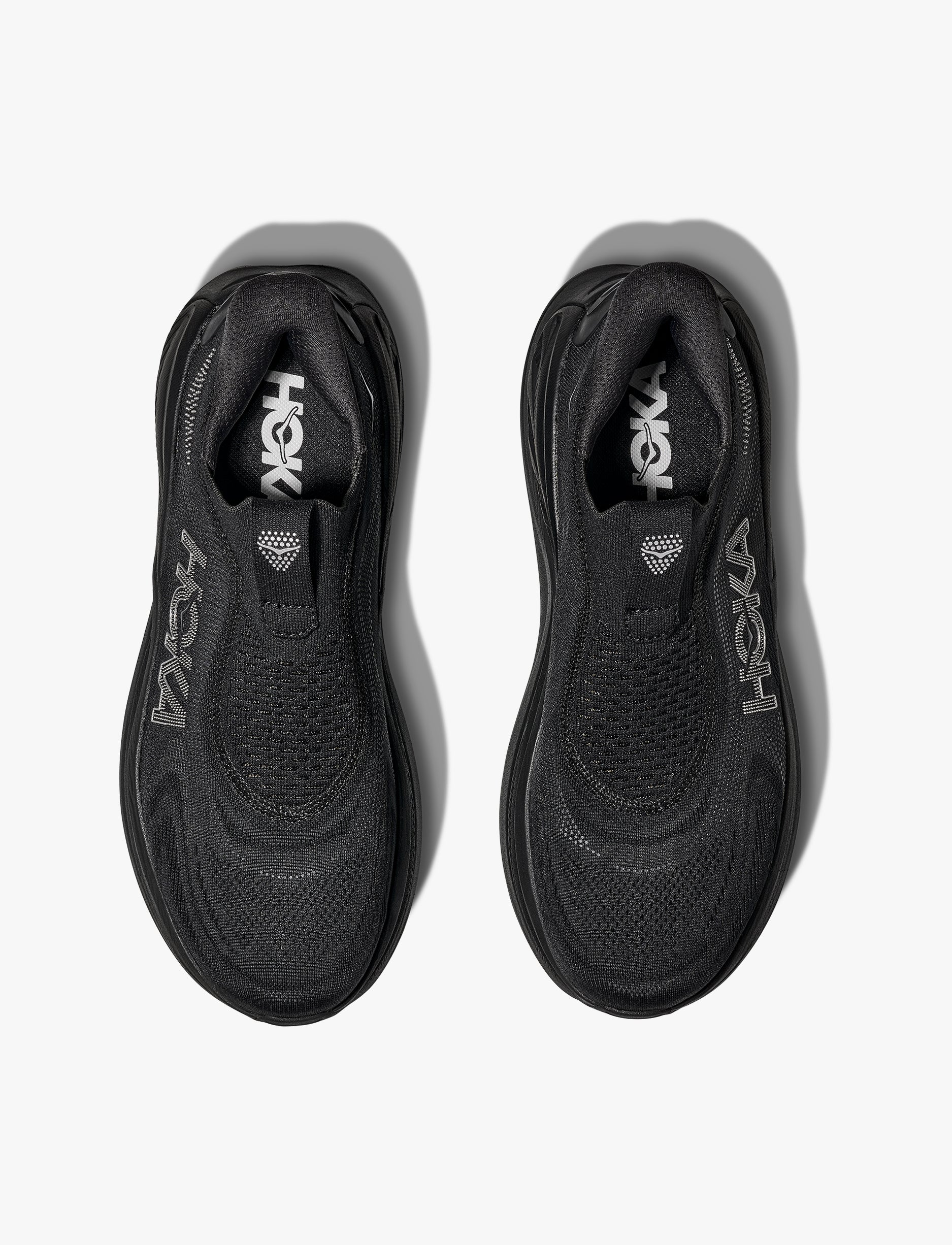 HOKA Skyward Laceless - נעלי התאוששות הוקה סקייווארד לייסלס לנשים בצבע שחור/שחור