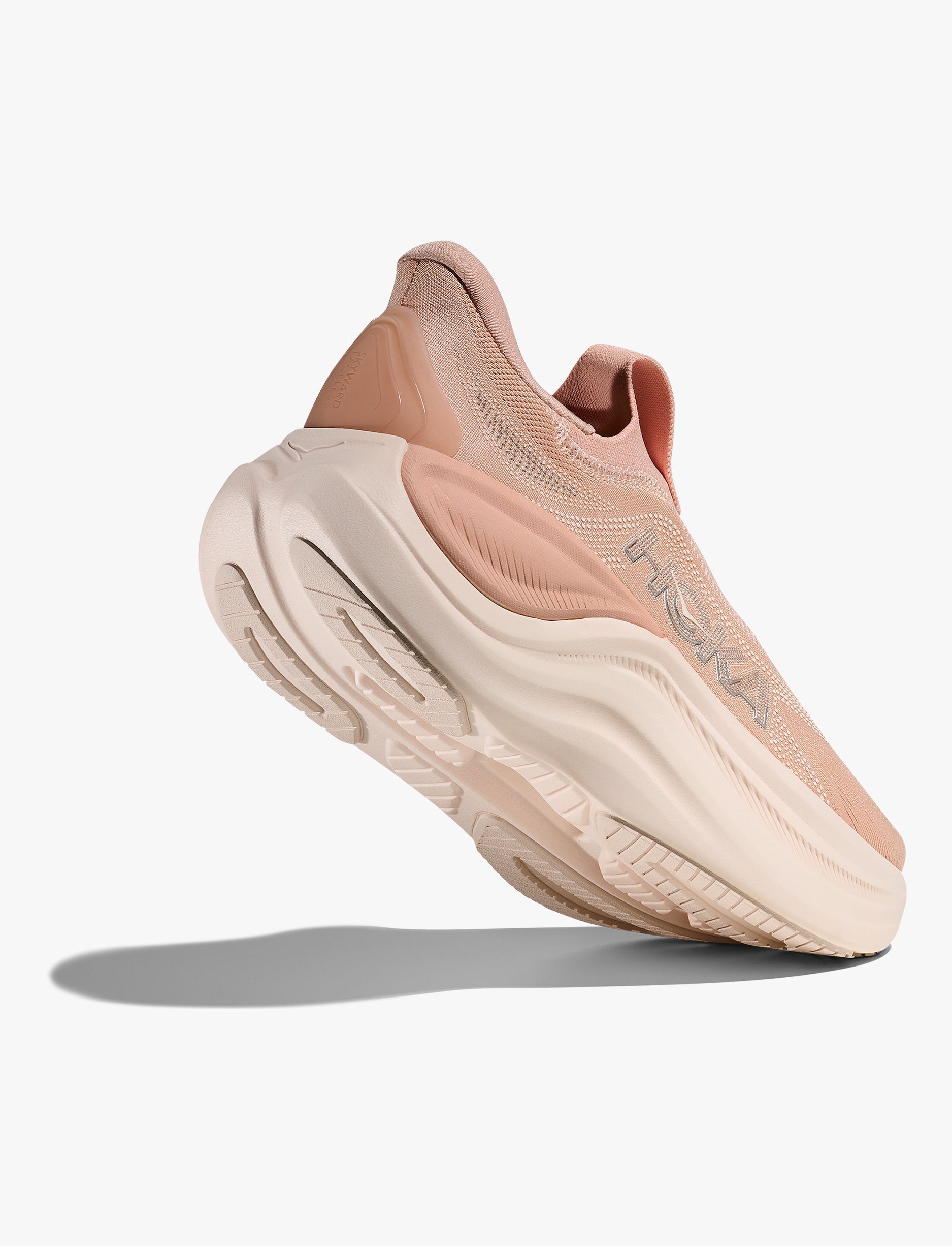 HOKA Skyward Laceless - נעלי התאוששות הוקה סקייווארד לייסלס לנשים בצבע ורוד לאטה/קרם ורדים