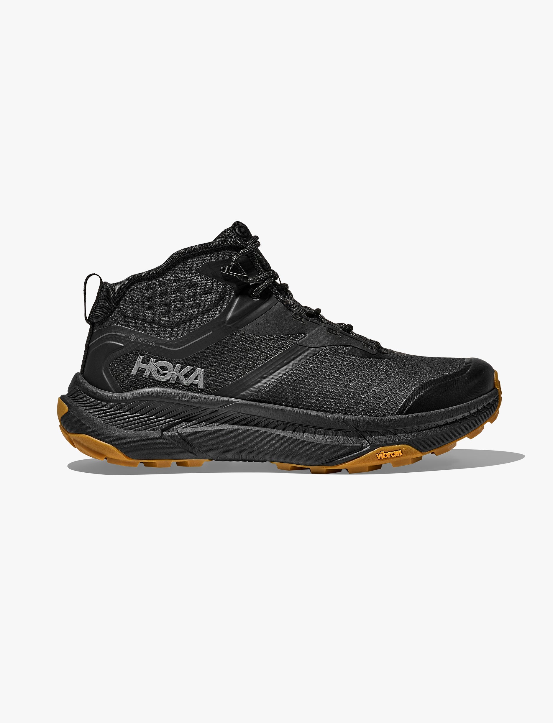 HOKA TRANSPORT HIKE GTX - נעלי טיולים גברים הוקה טרנספורט בצבע שחור/שחור