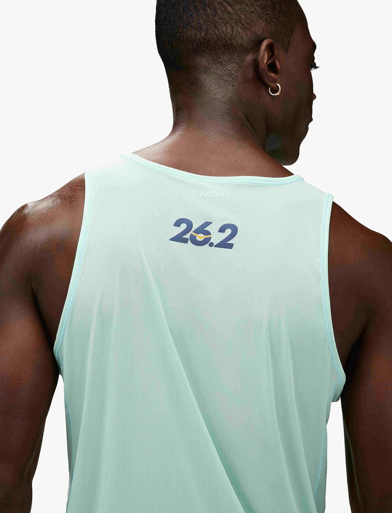 M AIROLITE RUN TANK - גופיית ריצה אירולייט לגברים בצבע כחול