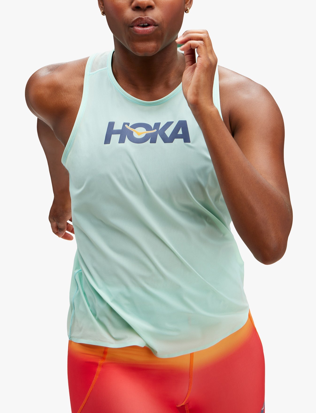 גופיית ריצה אירולייט לנשים - W AIROLITE RUN TANK בצבע כחול