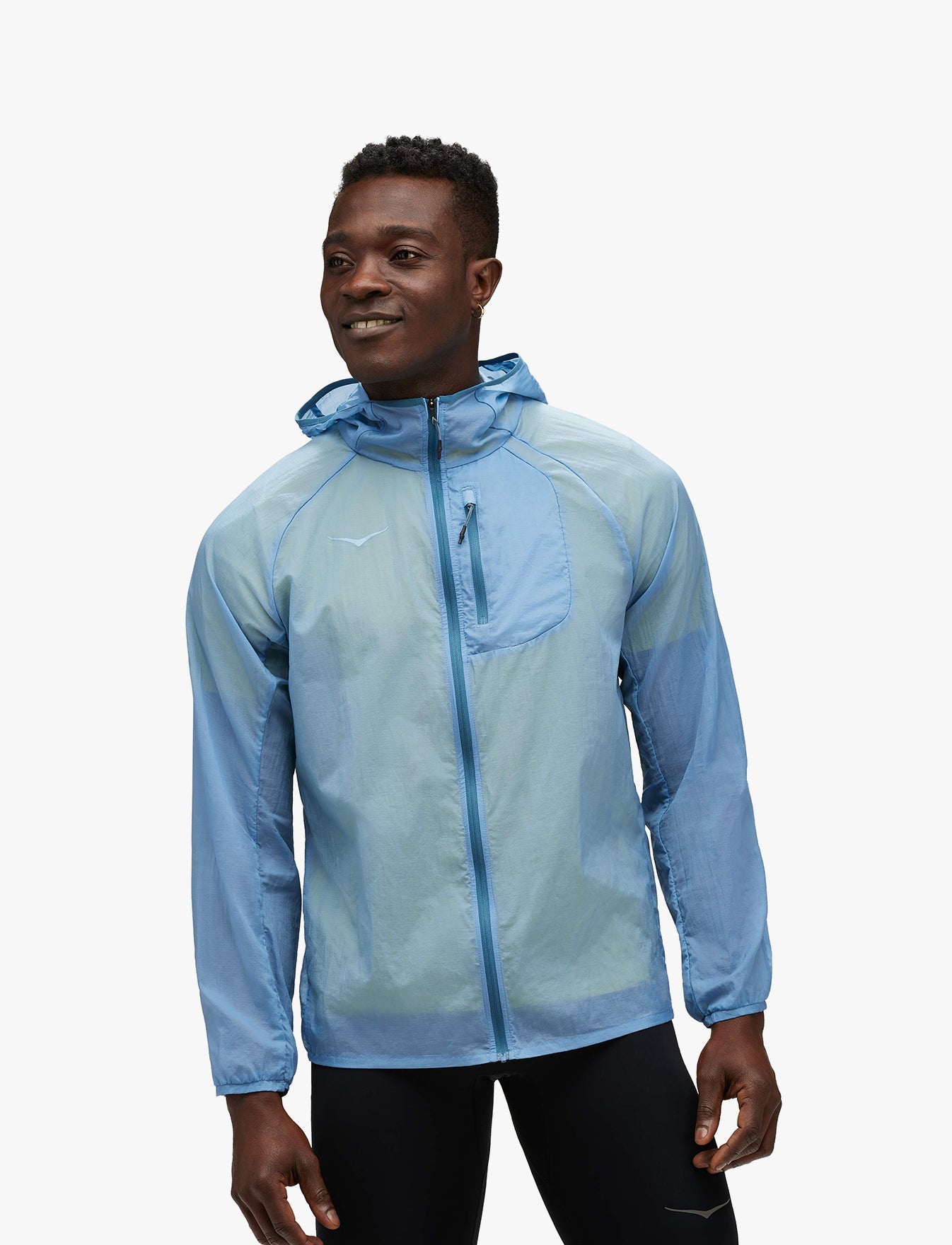 Ultralite Jacket - מעיל רוח SKYFLOW – סקייפלואו בצבע כחול