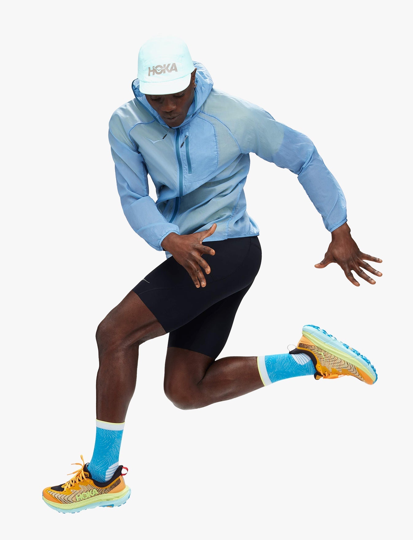 Ultralite Jacket - מעיל רוח SKYFLOW – סקייפלואו בצבע כחול