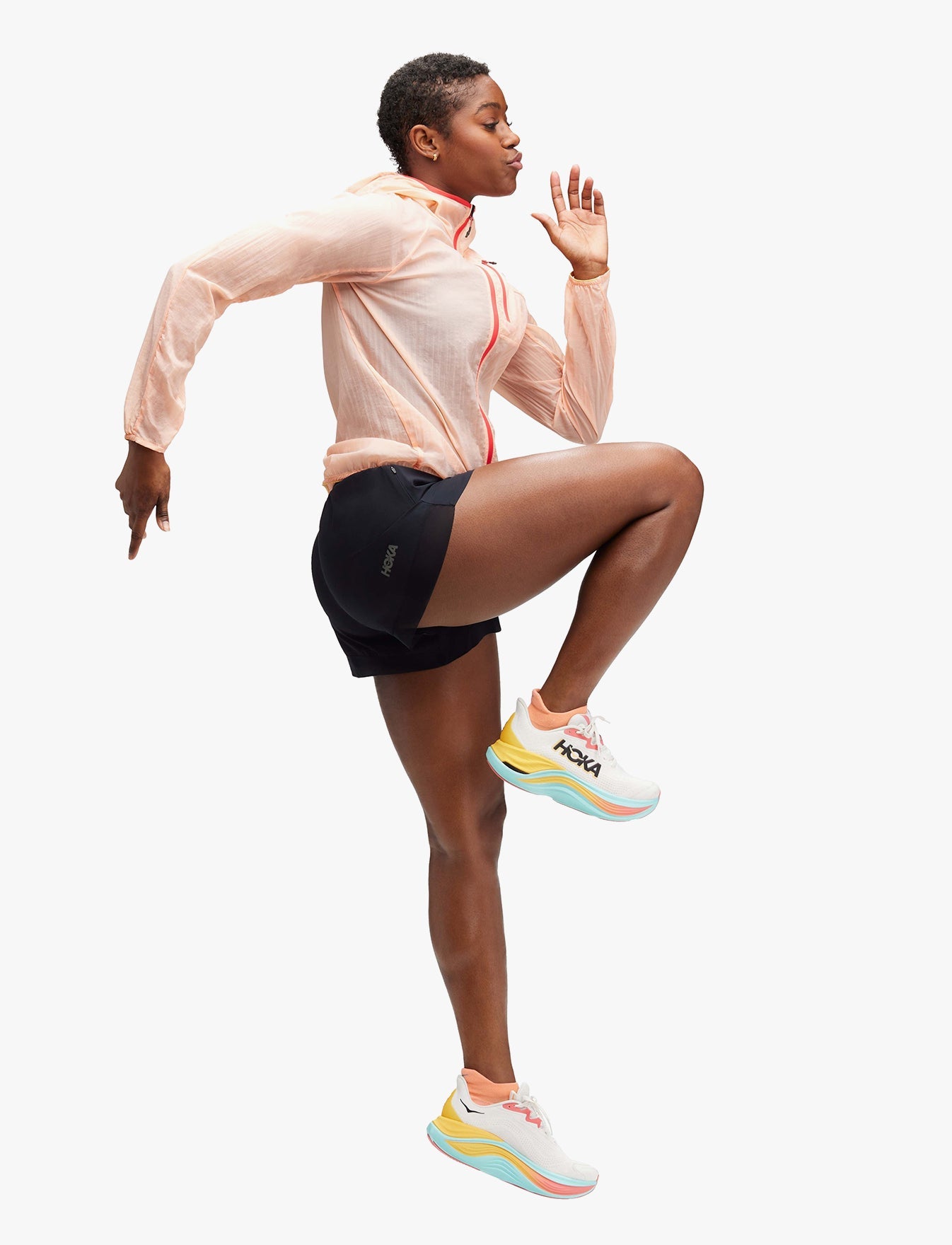 מעיל רוח סקייפלואו לנשים - W SKYFLOW JACKET בצבע כתום