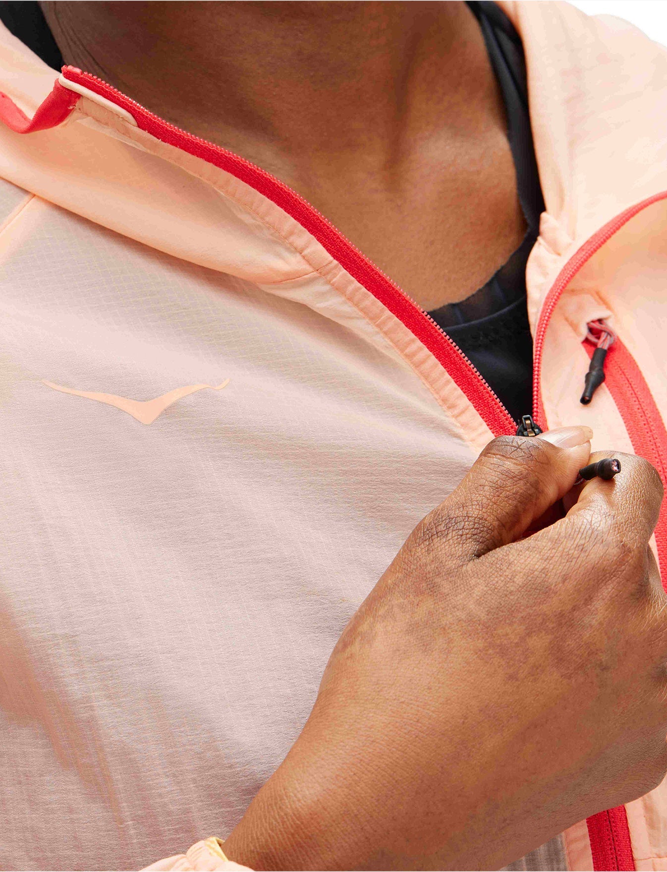 מעיל רוח סקייפלואו לנשים - W SKYFLOW JACKET בצבע כתום