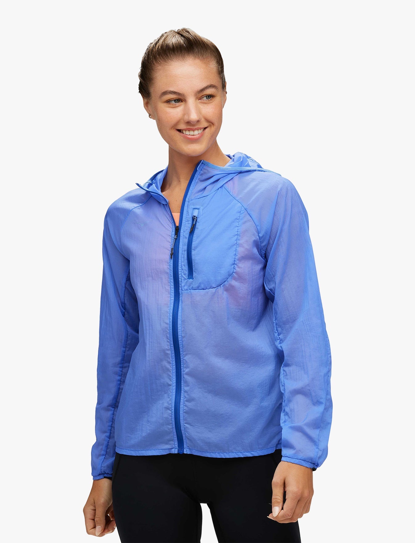 מעיל רוח סקייפלואו לנשים - W SKYFLOW JACKET בצבע תכלת