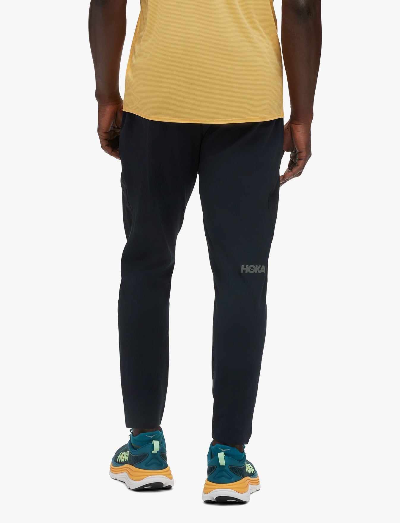 M NOVAFLY RUN PANT - מכנסי ריצה ארוכים נובה פליי לגברים שחור