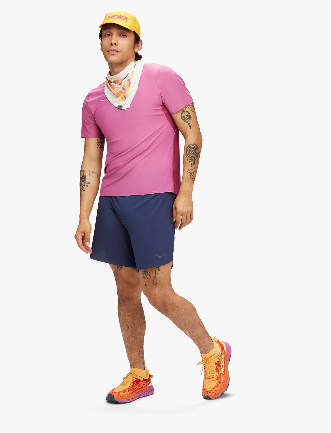 מכנסי ריצה סקיי גלייד לגברים - M SKYGLIDE SHORT בצבע כחול