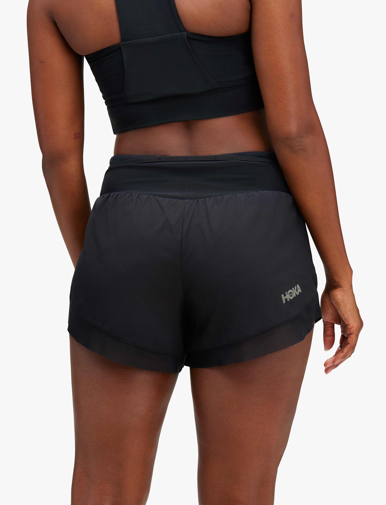 W GLIDE 4'' SHORT - מכנסי ריצה קצרים 10 ס"מ או 4 אינצ' בצבע שחור