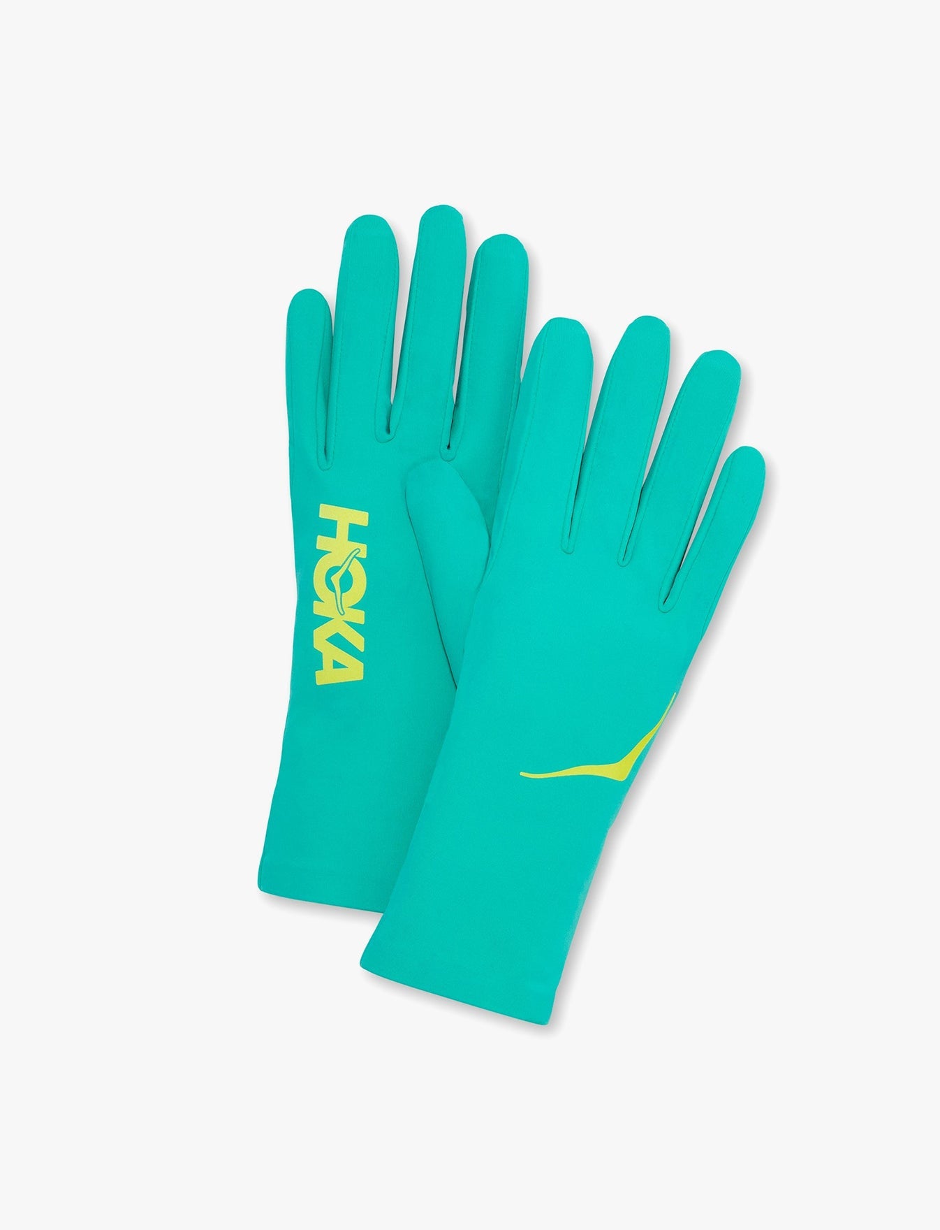 U AIROLITE RUN GLOVES 1151232 - כפפות אירולייט פליז לריצה אקווה