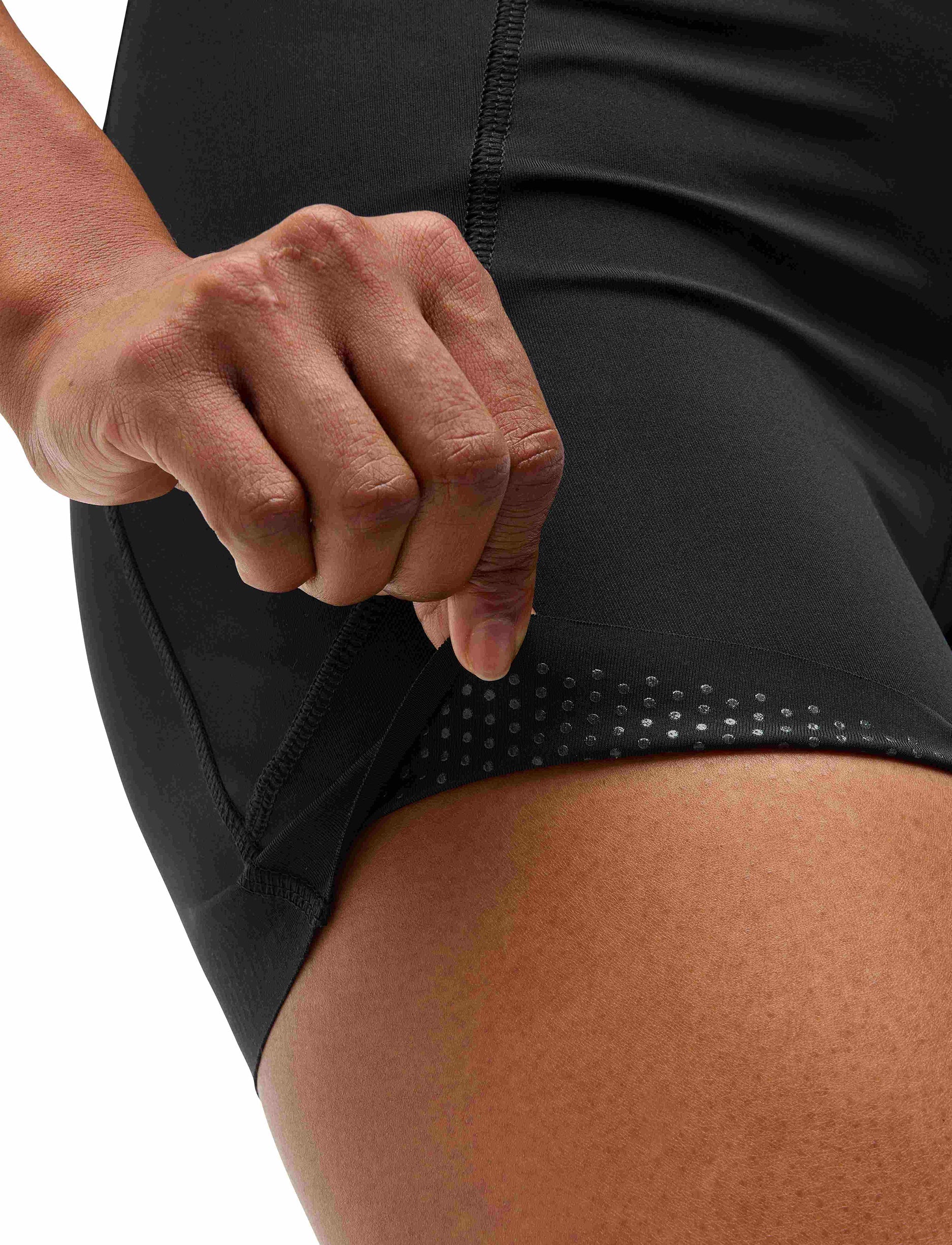 HOKA Novafly 3'' Knit Short - מכנסי ריצה והליכה לנשים נובה פליי בצבע שחור