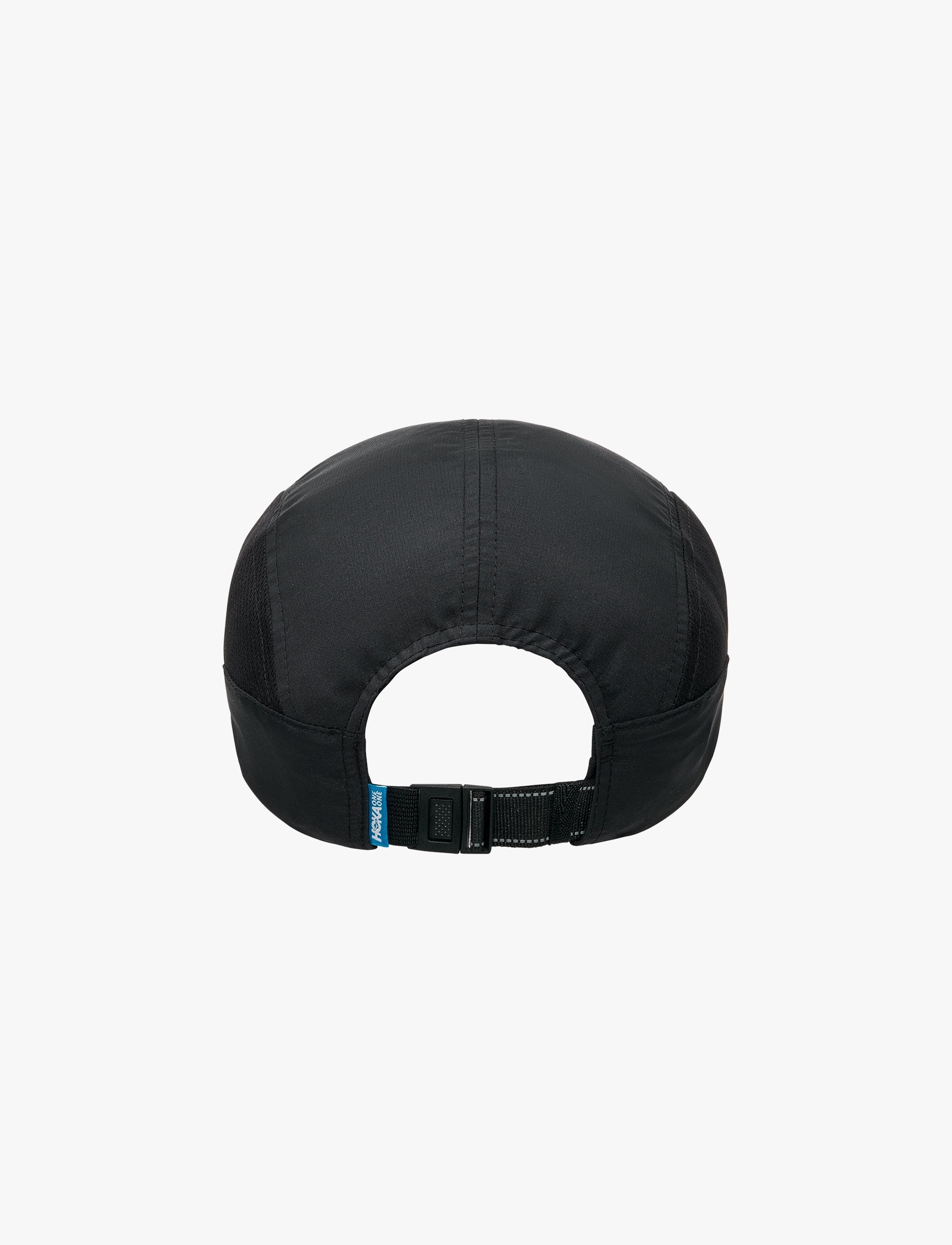 HOKA RUN HAT -  כובע ריצה הוקה בצבע שחור/זהב