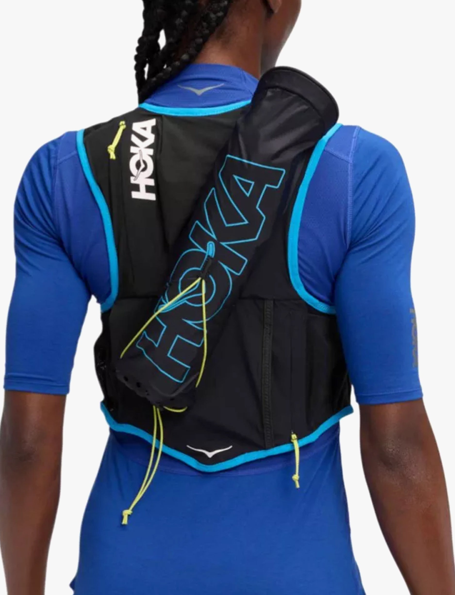 HOKA Trail Run Vest  - ווסט לריצת שטח 10 ליטר בצבע שחור