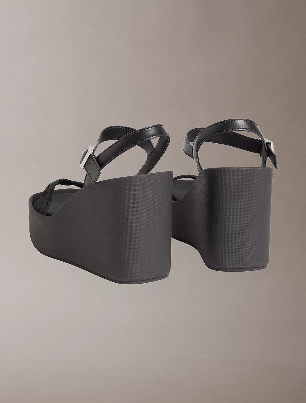 סנדלי קלווין קליין Melia - Logo Platform Wedge נשים