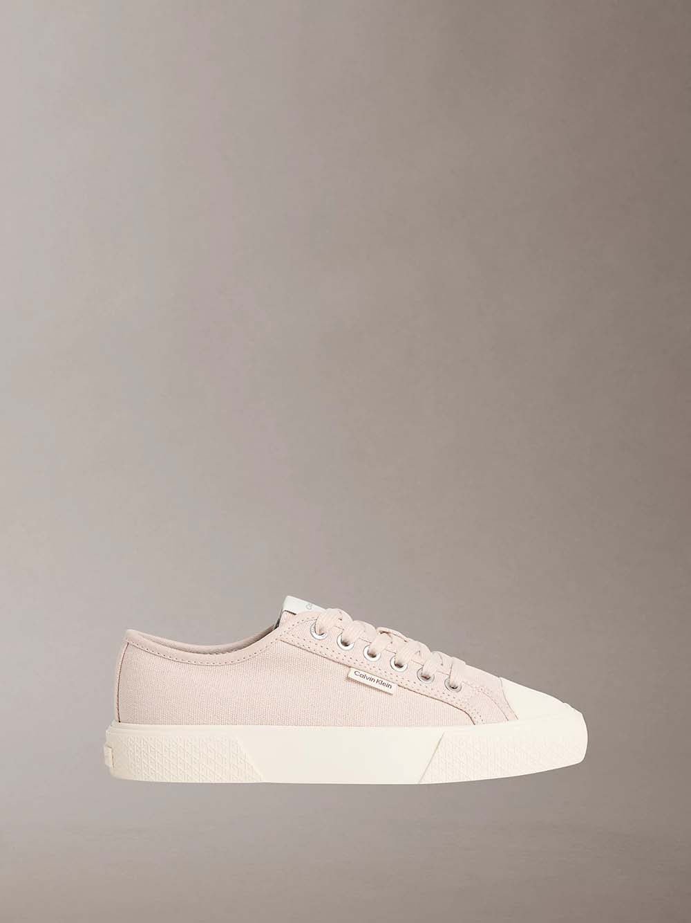 נעלי קלווין קליין Luna - Canvas Emblem Logo Trainers נשים