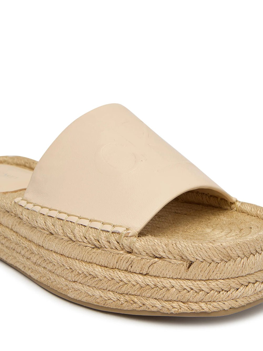 כפכפי קלווין קליין Platform Espadrille Sliders נשים