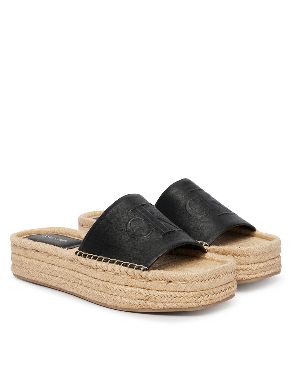 כפכפי קלווין קליין Platform Espadrille Sliders נשים