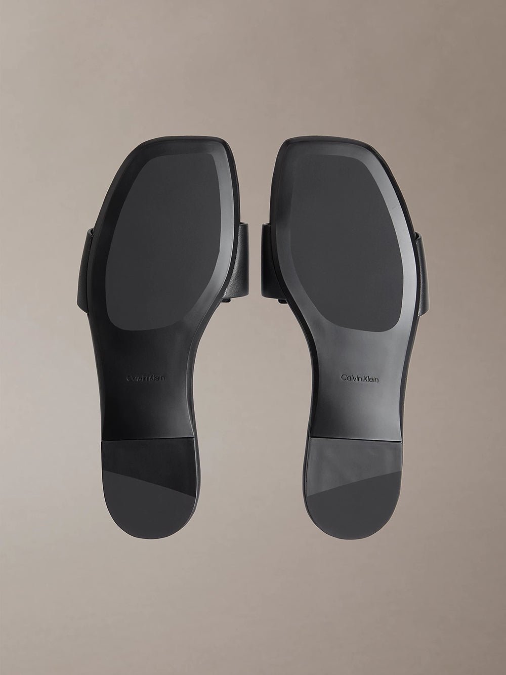 כפכפי קלווין קליין Provence - Leather Square Toe Flat נשים