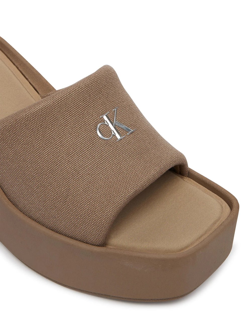 כפכפי קלווין קליין Melia - Canvas Platform Wedge נשים