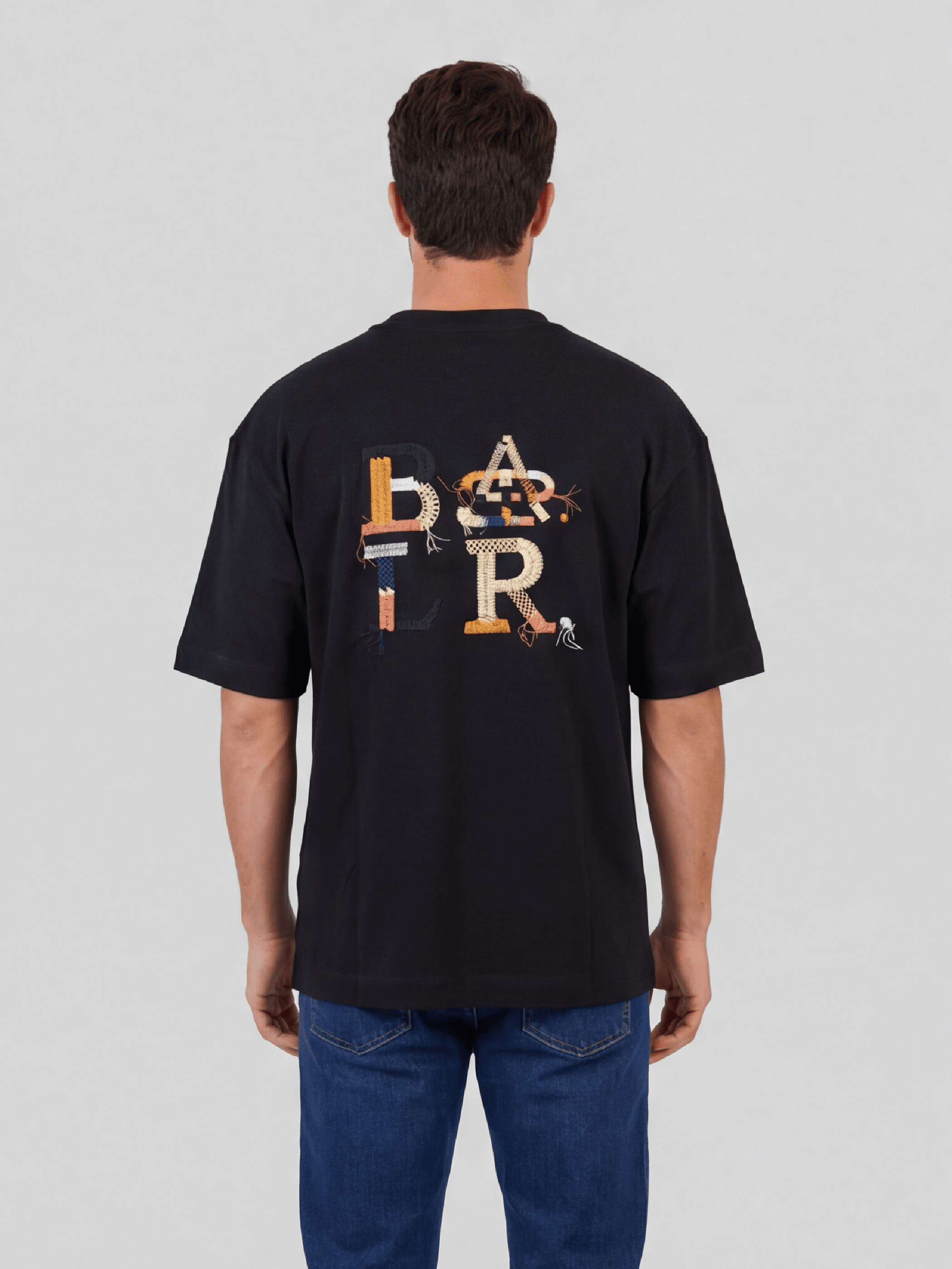 חולצת טישירט קצרה באלר Back Logo גברים